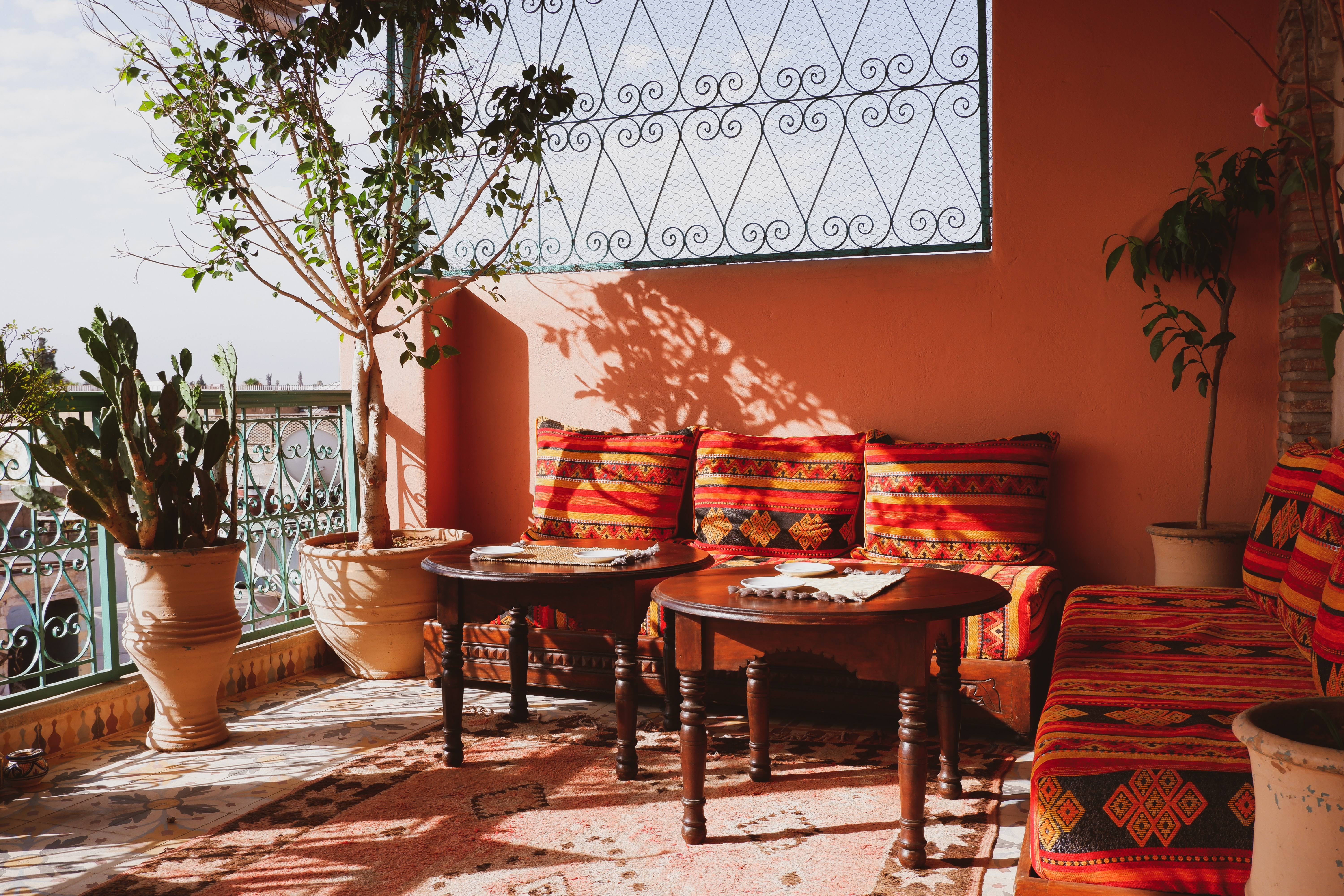 Rooftop bars and restaurants in Marrakech