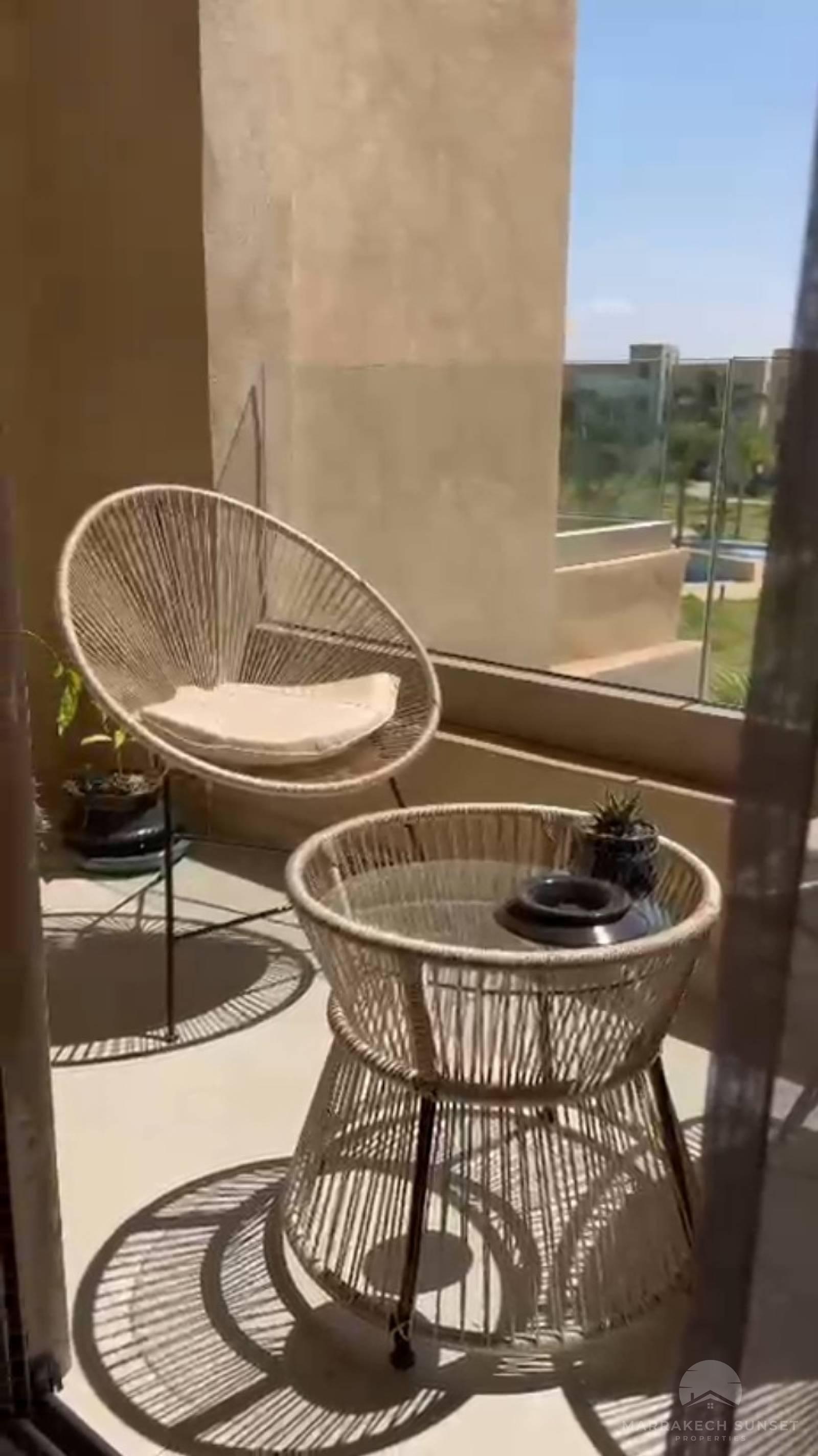 Modern 3-Bedroom Apartment in Prestigia Golf Residence Marrakech