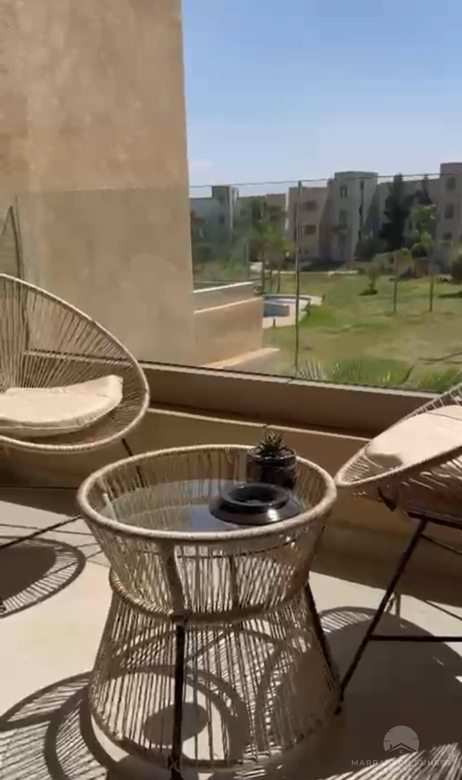 Modern 3-Bedroom Apartment in Prestigia Golf Residence Marrakech