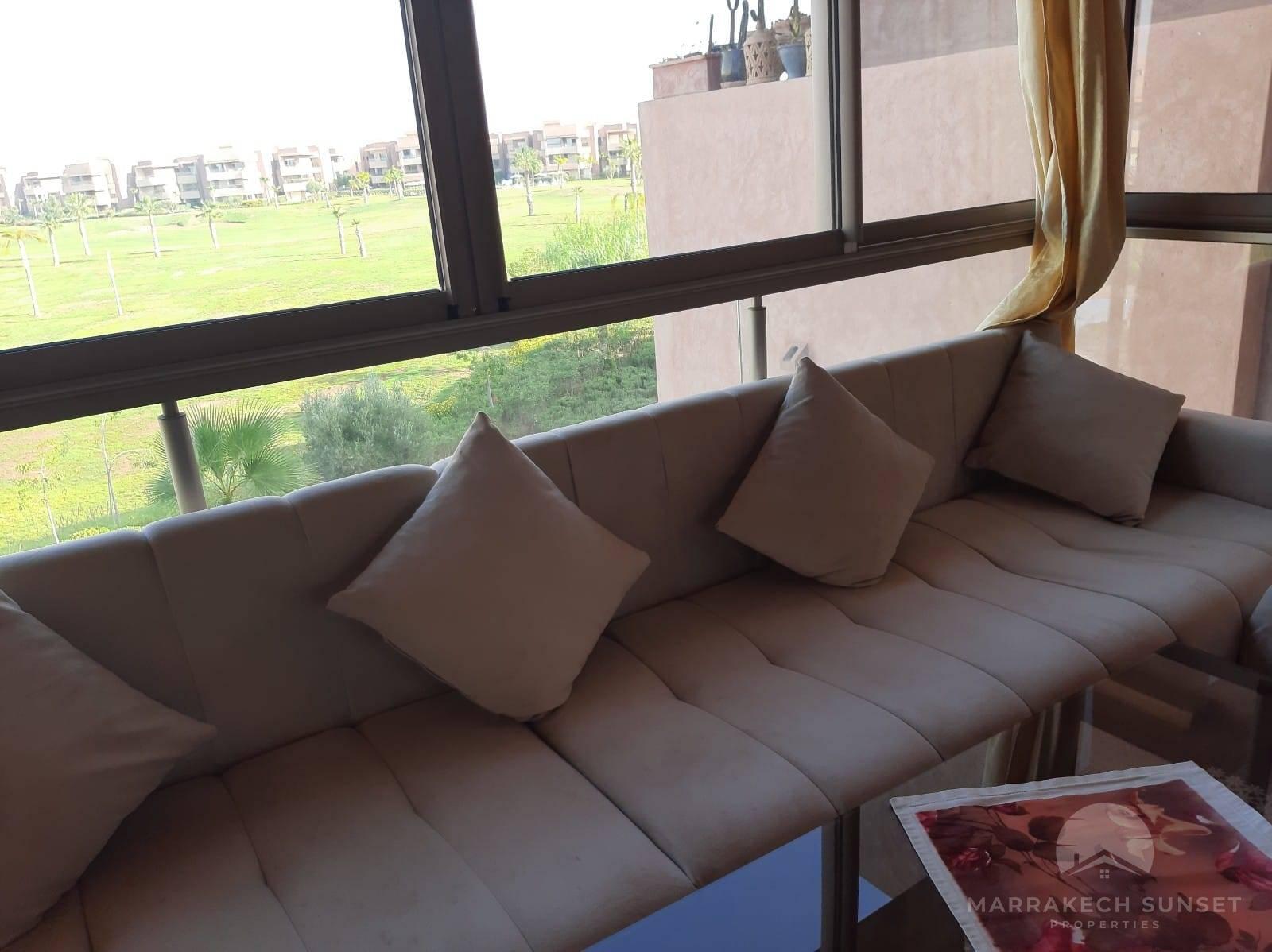 Furnished 3-Bedroom Apartment for Sale in Prestigia Golf Residence, Marrakech
