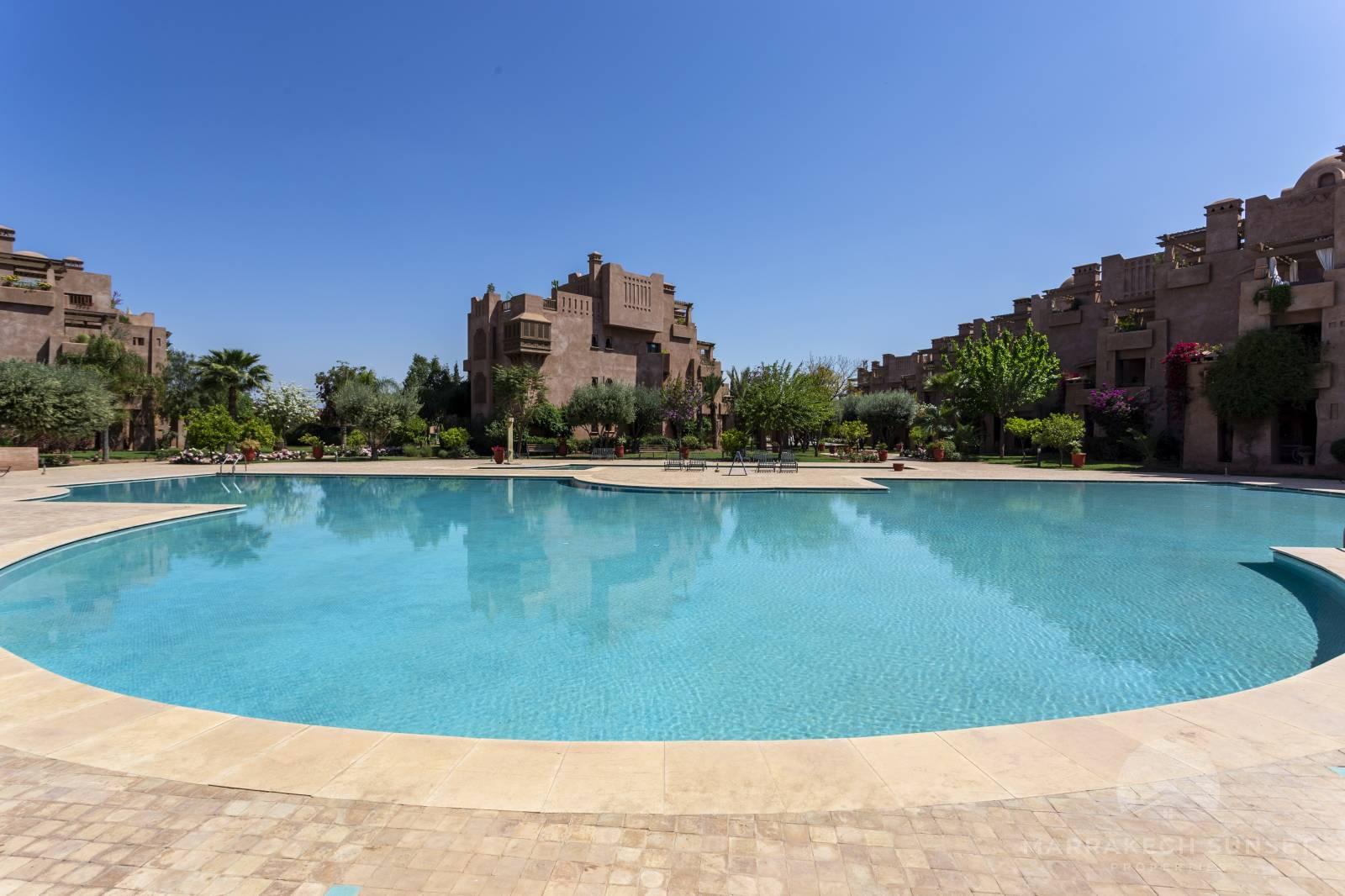 Duplex apartment for sale in Marrakech in a residential complex