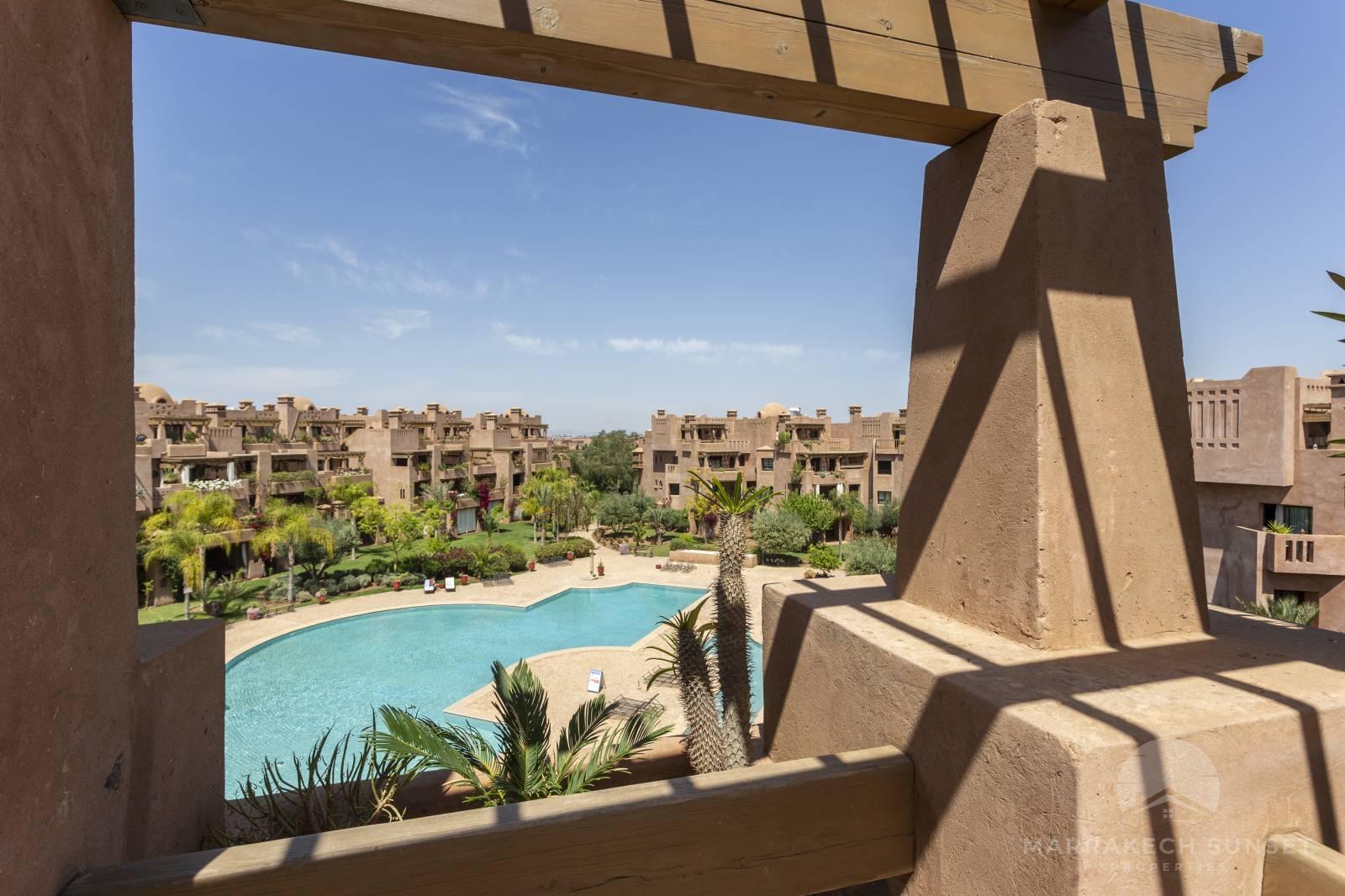 Duplex apartment for sale in Marrakech in a residential complex