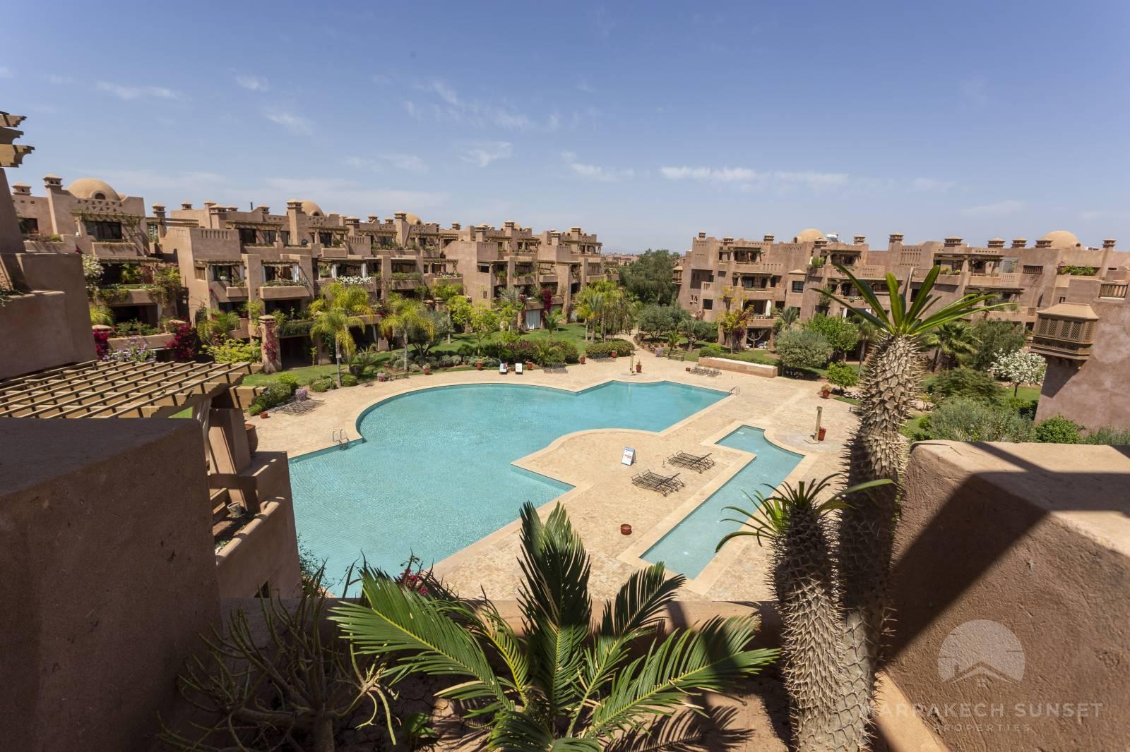 Appartement Duplex à vendre à Marrakech dans un complexe résidentiel 