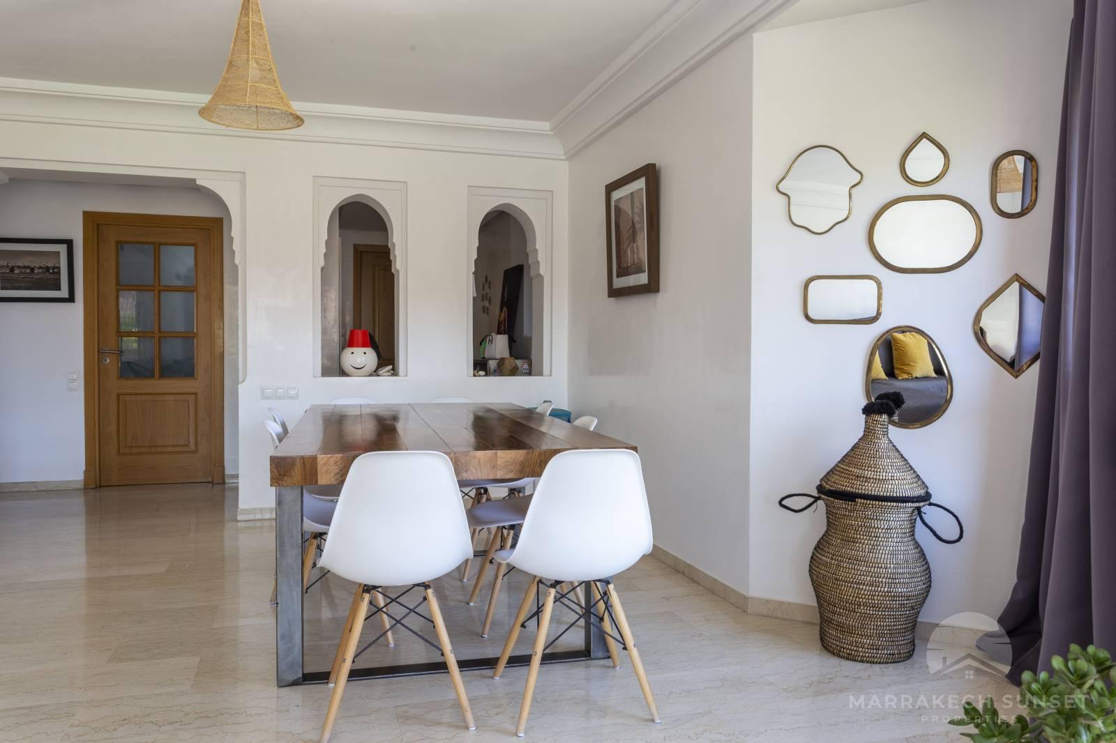 Duplex apartment for sale in Marrakech in a residential complex