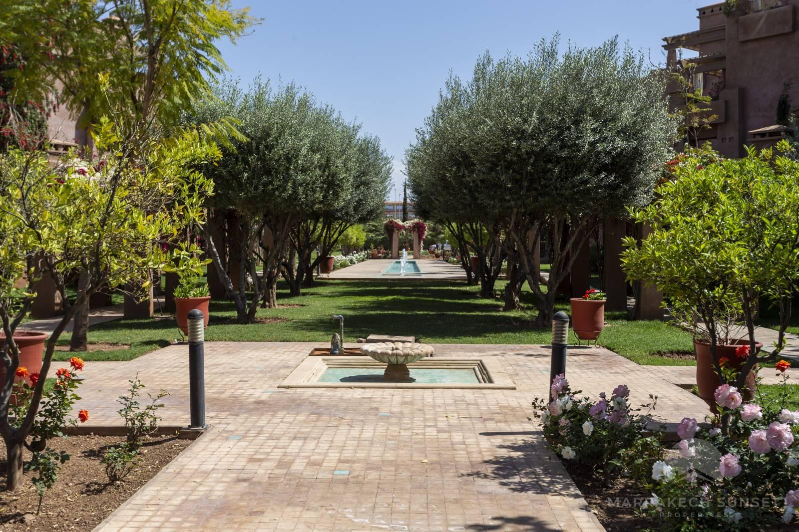 Appartement Duplex à vendre à Marrakech dans un complexe résidentiel 