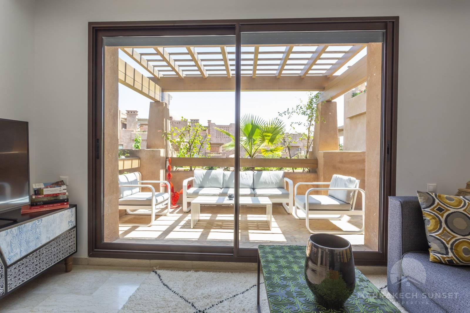 Duplex apartment for sale in Marrakech in a residential complex