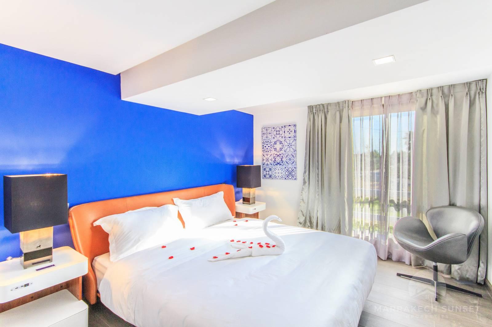 Luxury 2 bedroom Loft apartment for sale in Marrakech 