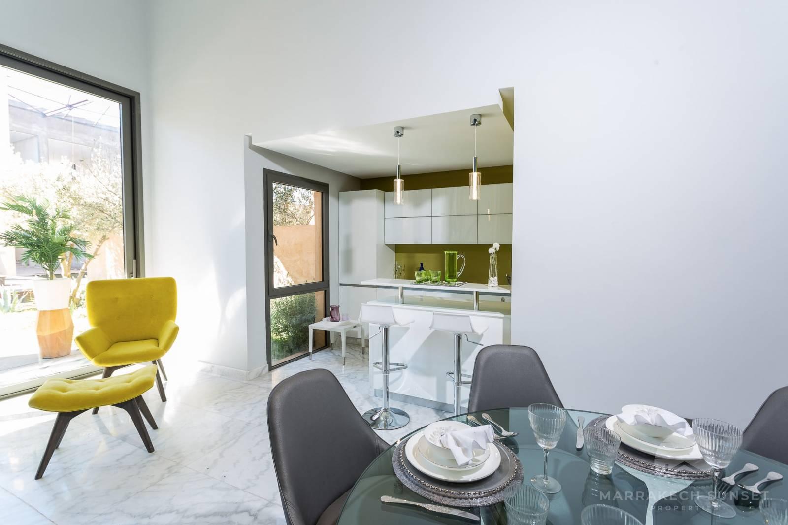  Luxury 2 bedroom Loft apartment for sale in Marrakech 