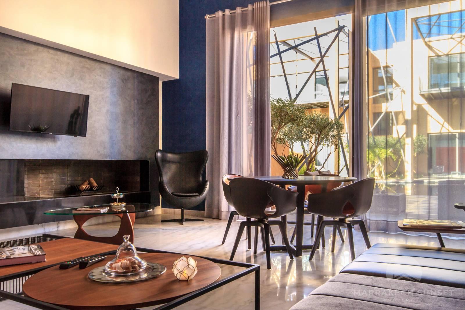 3 bedroom Loft apartment for sale in a gated Community in marrakech