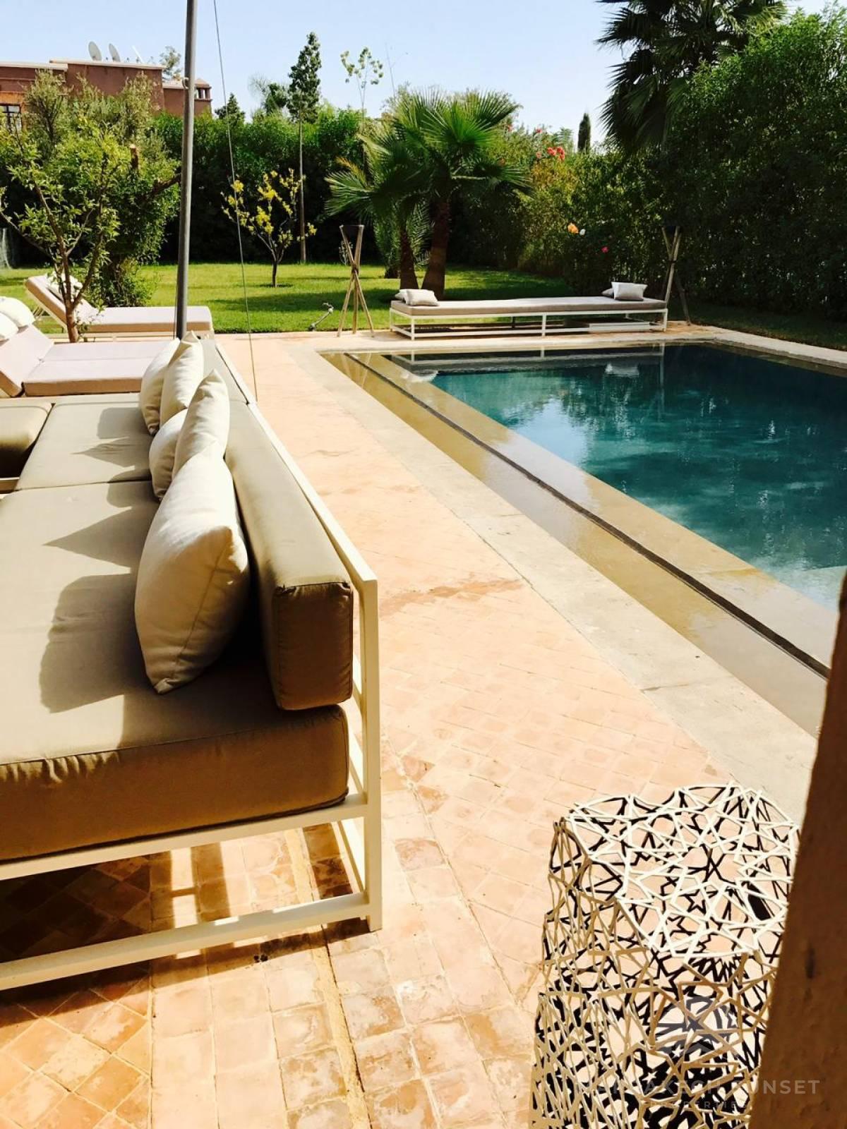 villa for rent in a golf residence  marrakech