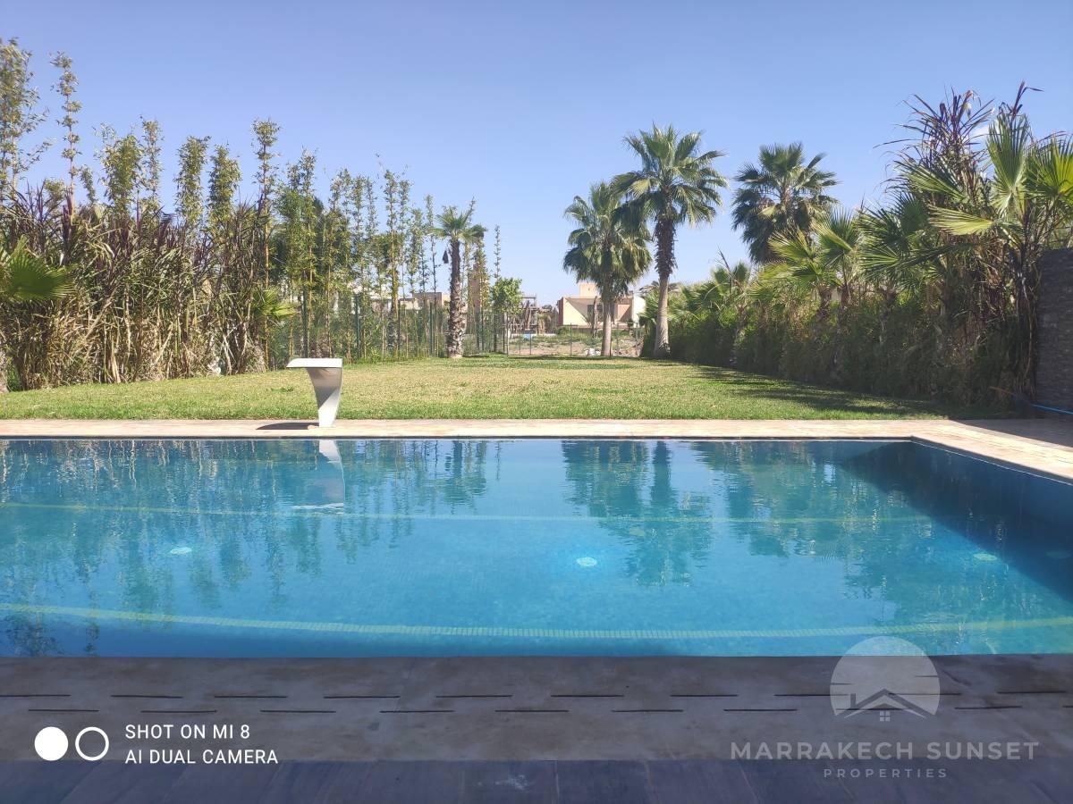 Brand new Villa for sale in a golf complex Marrakech- 