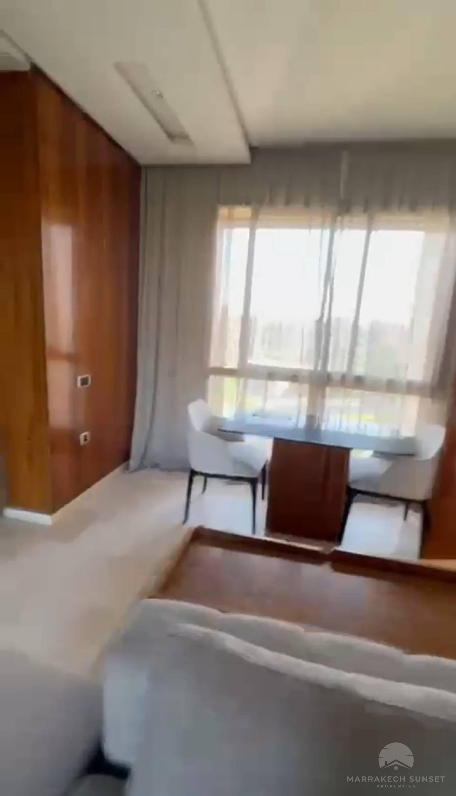 Modern 3-Bedroom Apartment in Prestigia Golf Residence Marrakech