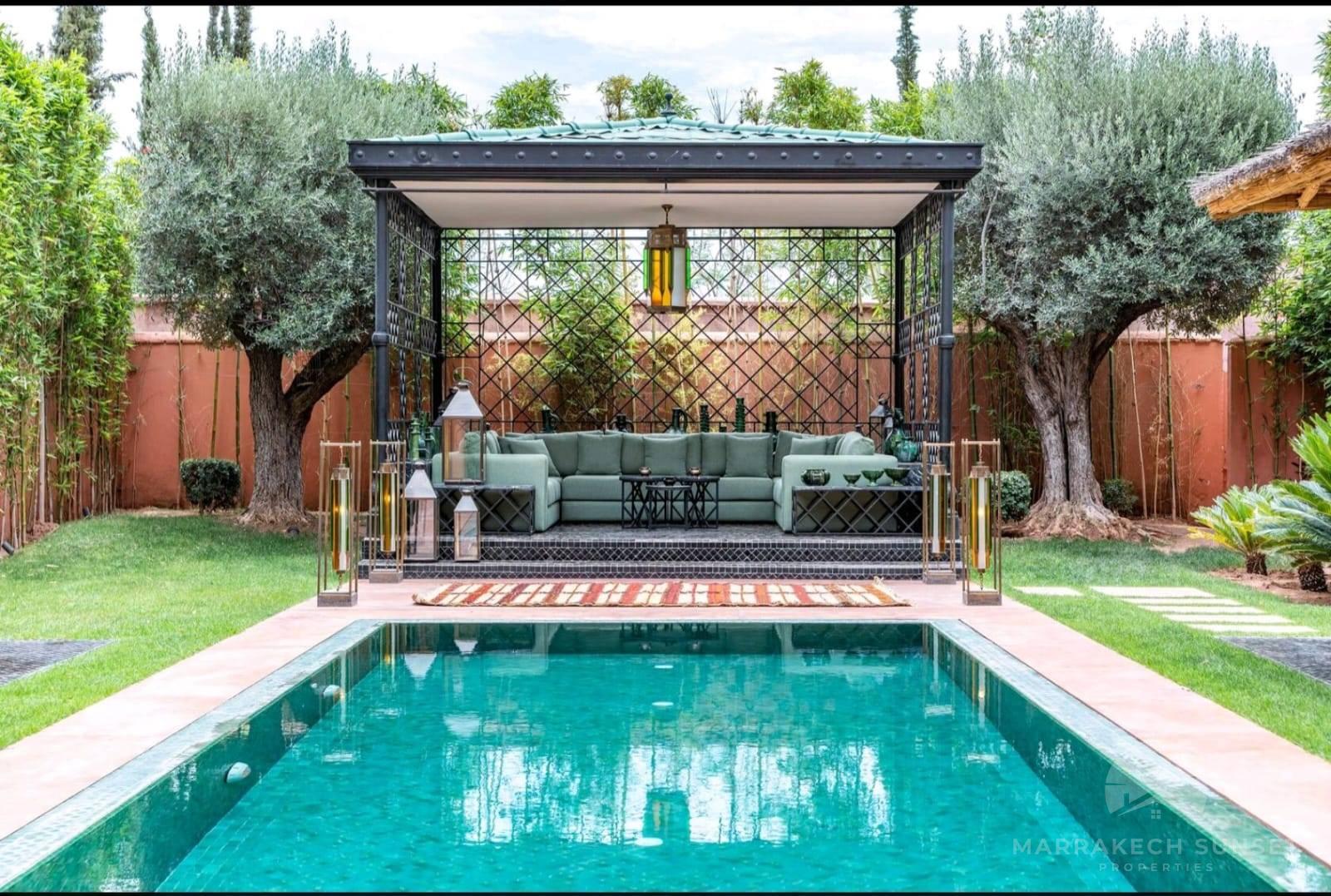 Luxury Villa Riad with pool for Sale in Marrakech