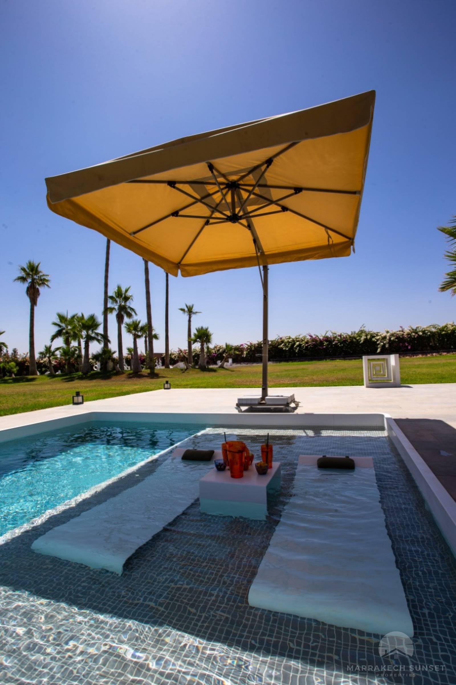 Luxury villa for rent with a panoramic views of Atlas Mountains  Marrakech