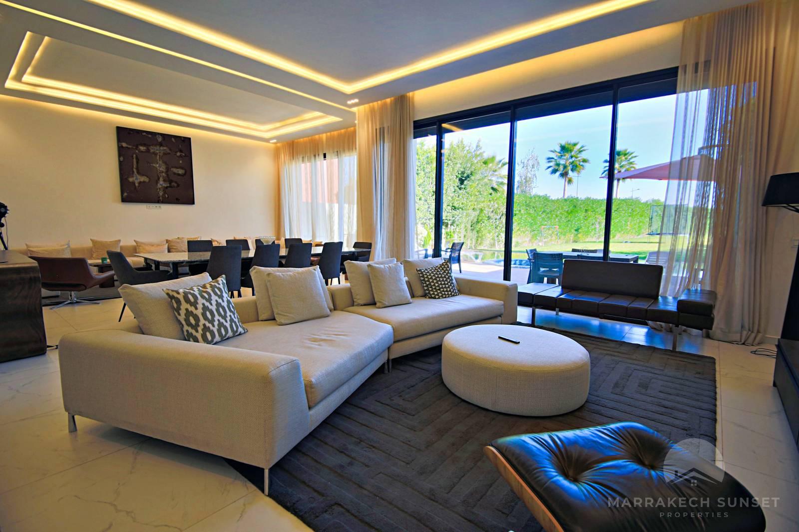 Luxury Villa for Holiday Rental in a Prestigious Golf Residence – Marrakech