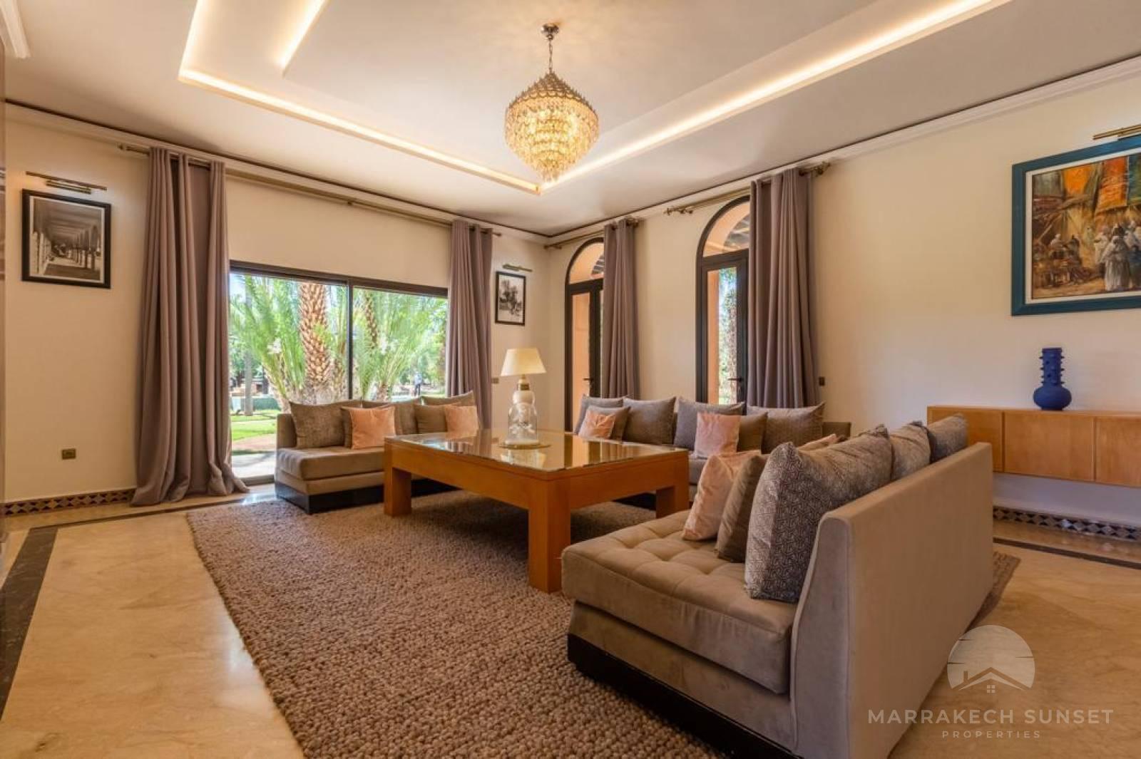 Luxury 7-bedroom villa for rent with amazing views Marrakech