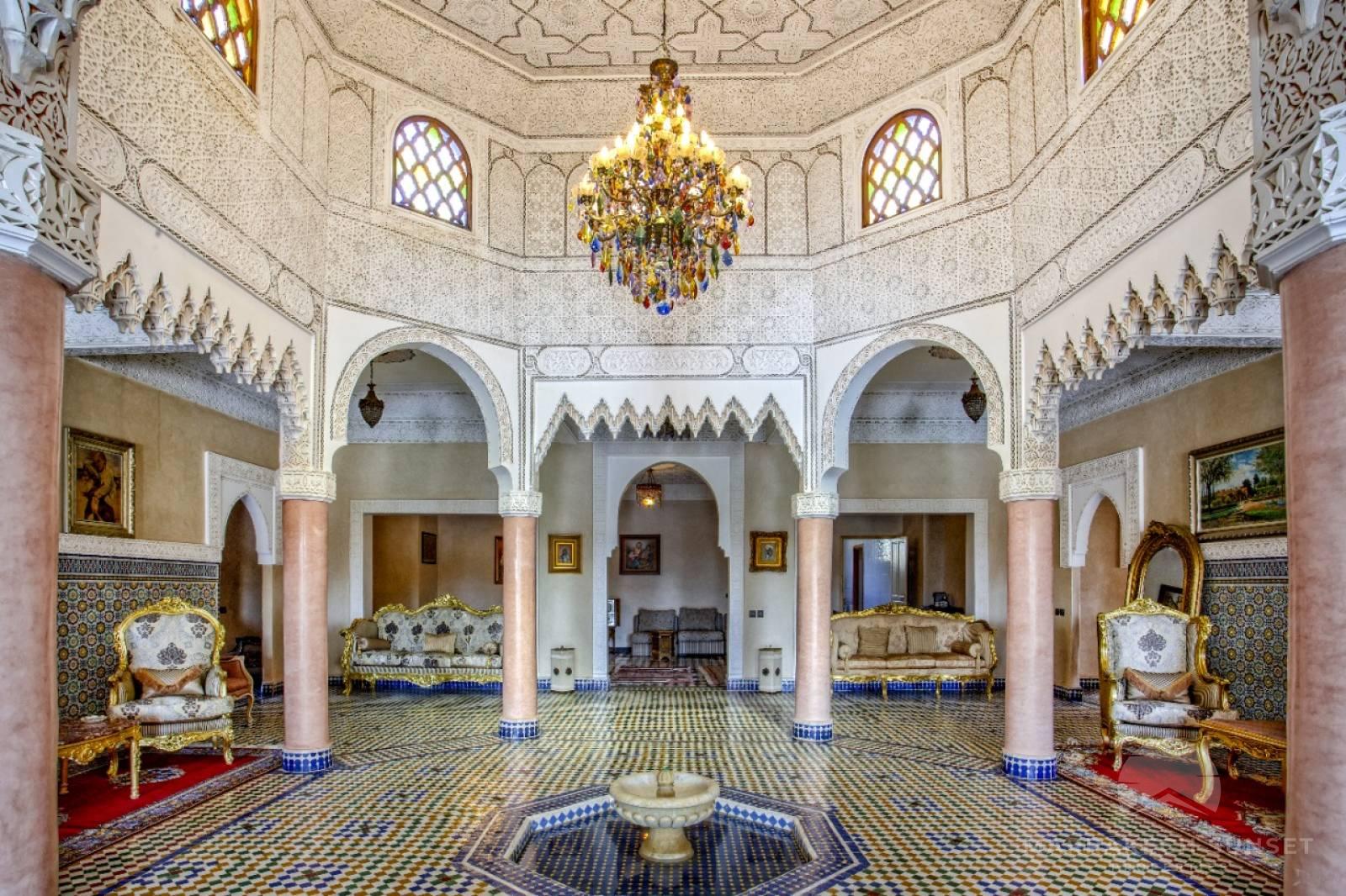 Luxury Moroccan Guest House for sale with Panoramic Atlas Views