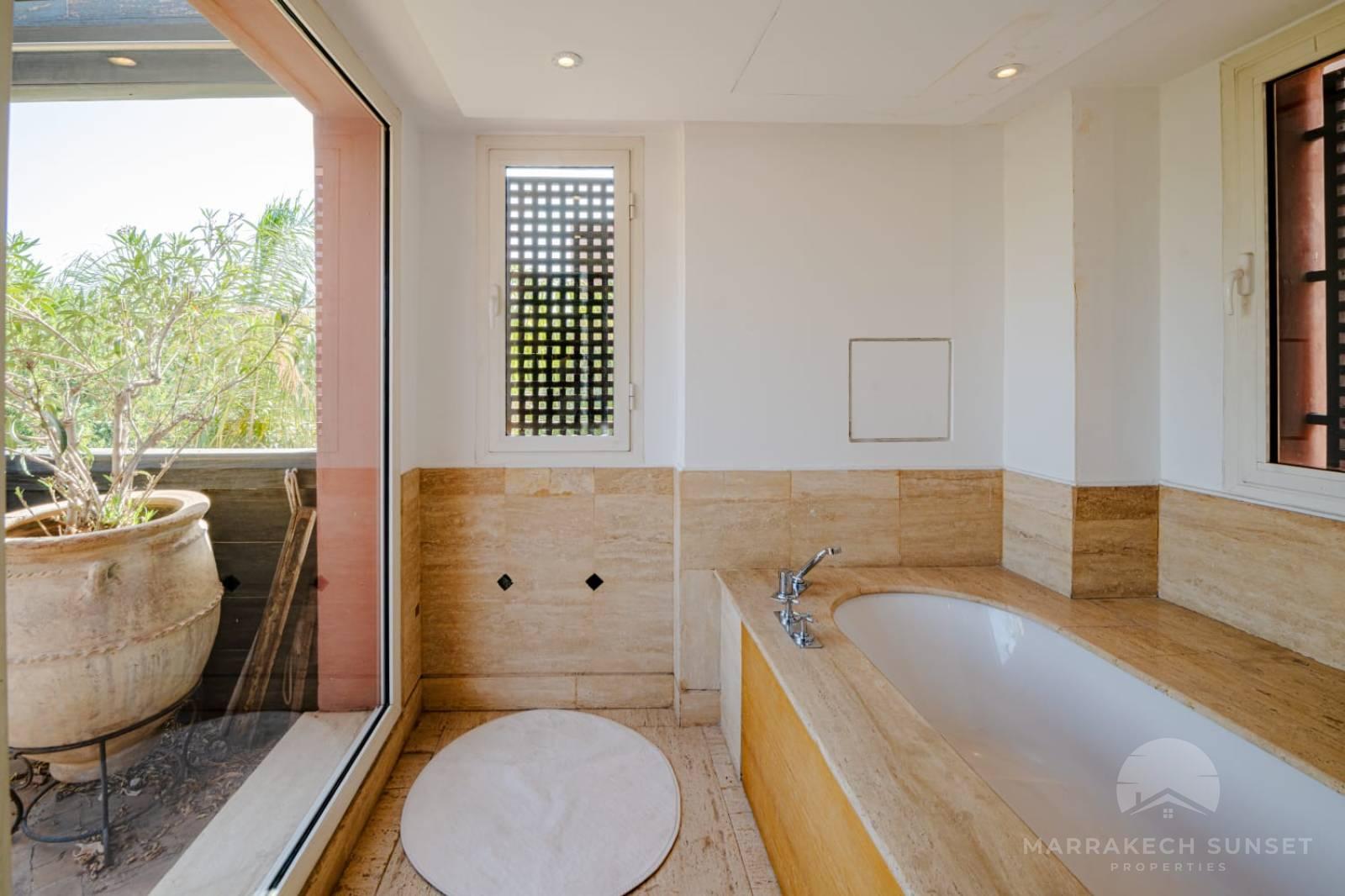 Elegant 3-Bedroom Riad for rent with Private Pool in Naoura Barrière Hotel Residence – Medina Marrakech