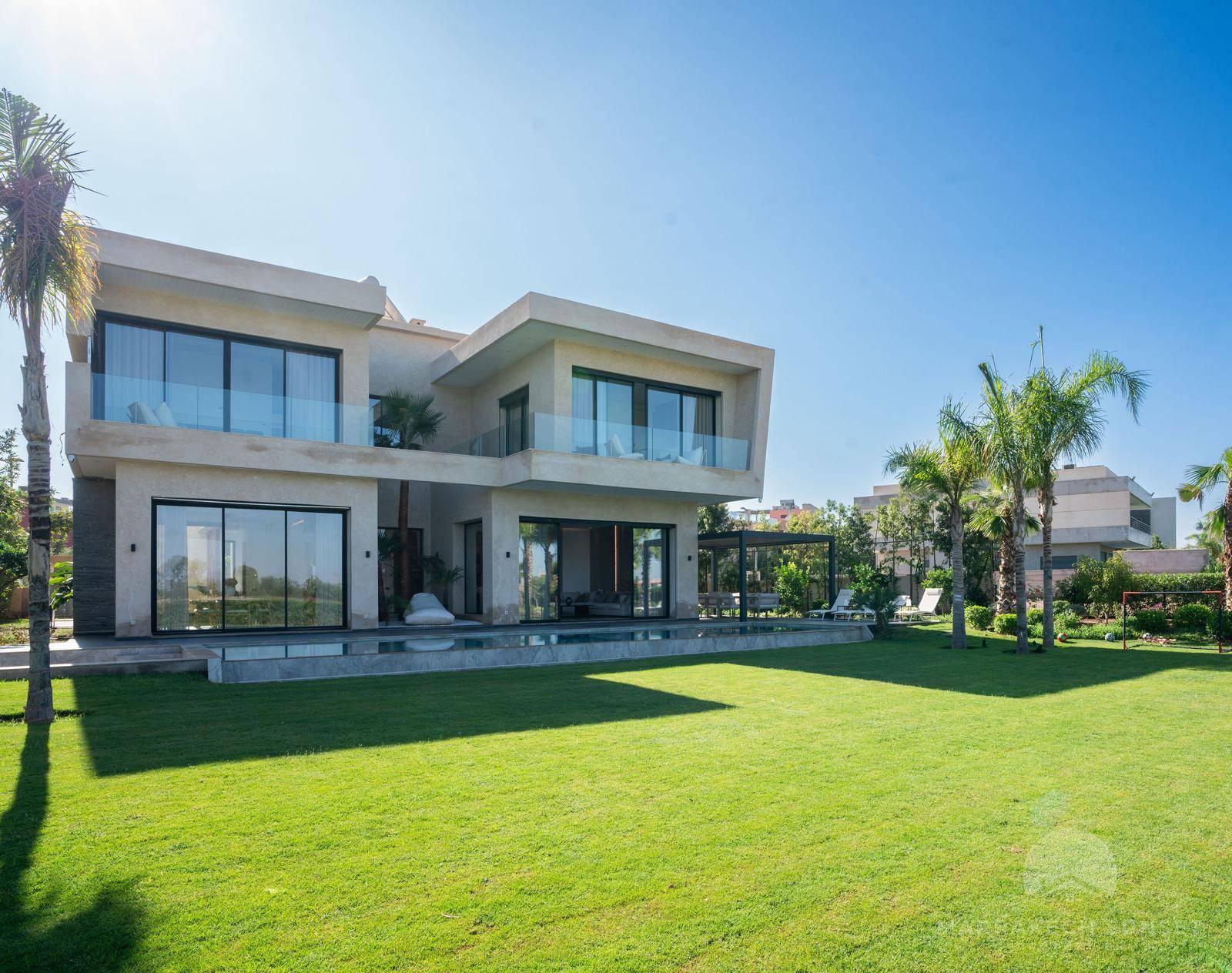 Front Golf Villa for Long-Term Rental in a Prestigious Golf Residence – Marrakech