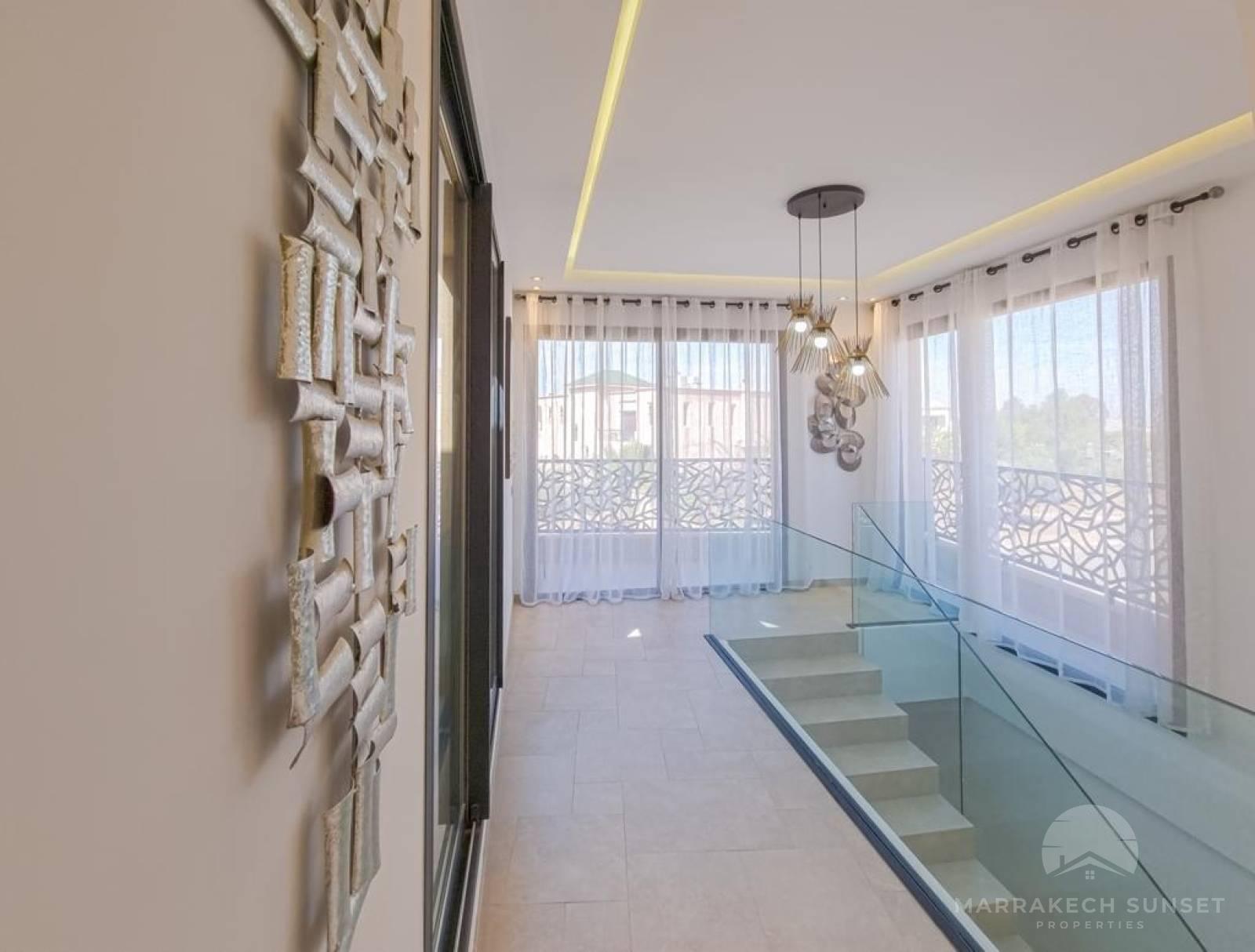 Beautiful Furnished Villa for Long-Term Rent in Amelkis Golf Residence, Marrakech