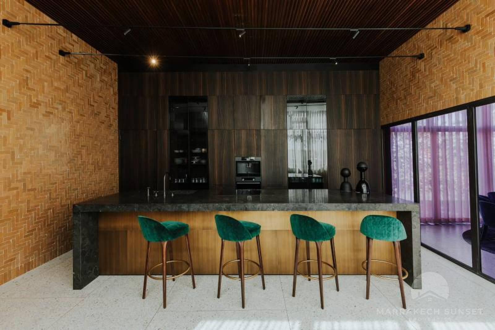 Elegant Luxury Contemporary Villa for Sale in Amelkis Golf Resort in Marrakech