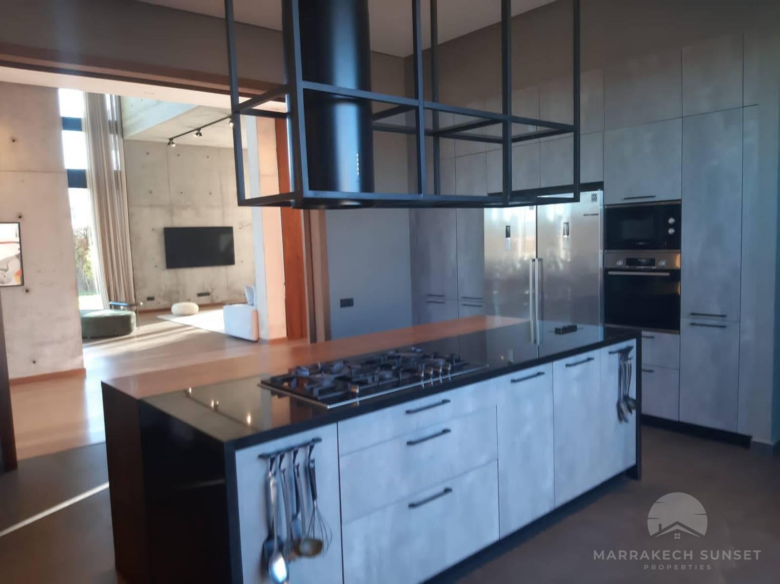 Luxury Contemporary Villa for sale front line Golf Marrakech