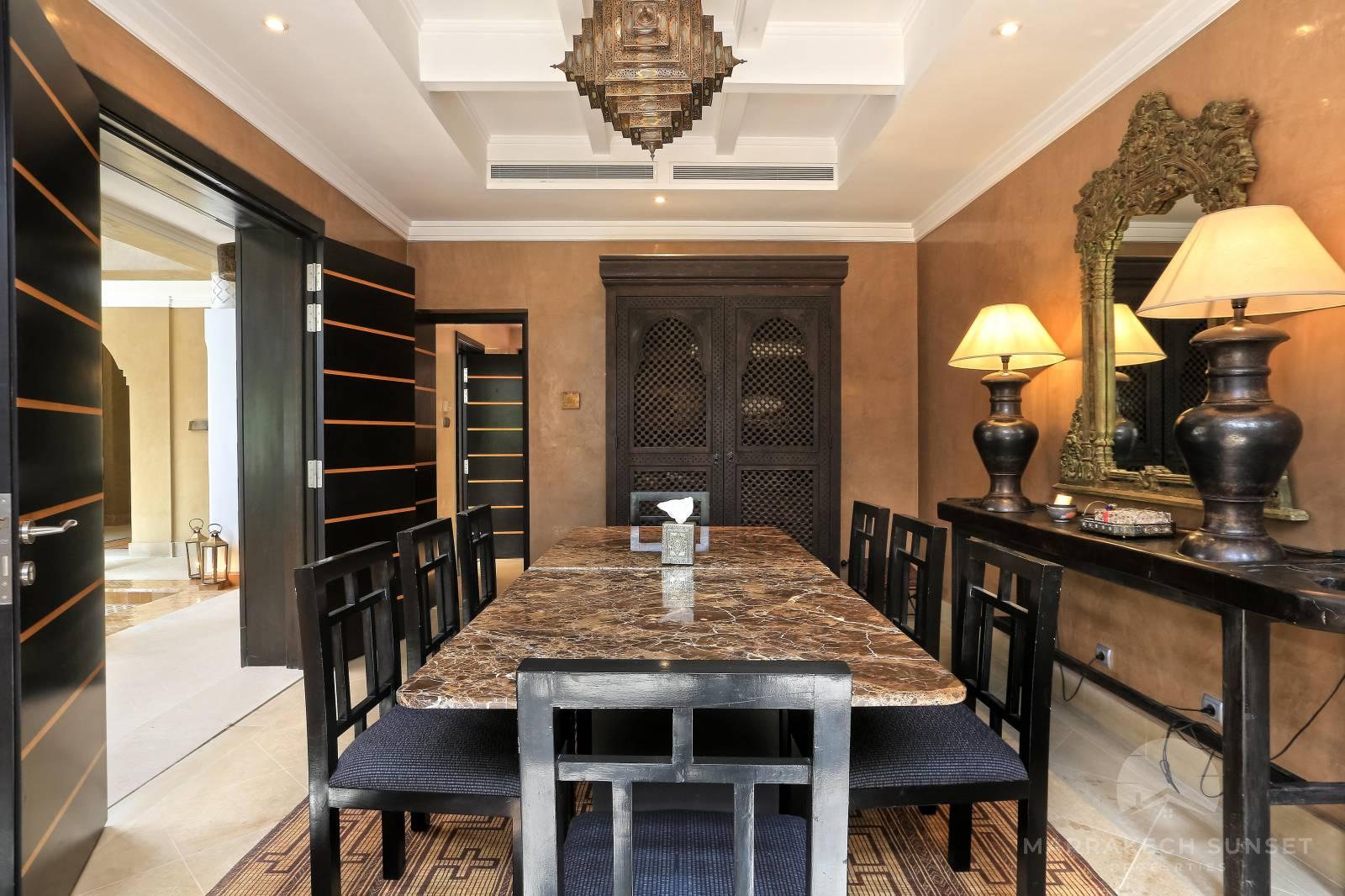 Élégante villa de style Riad de 3 chambres à louer