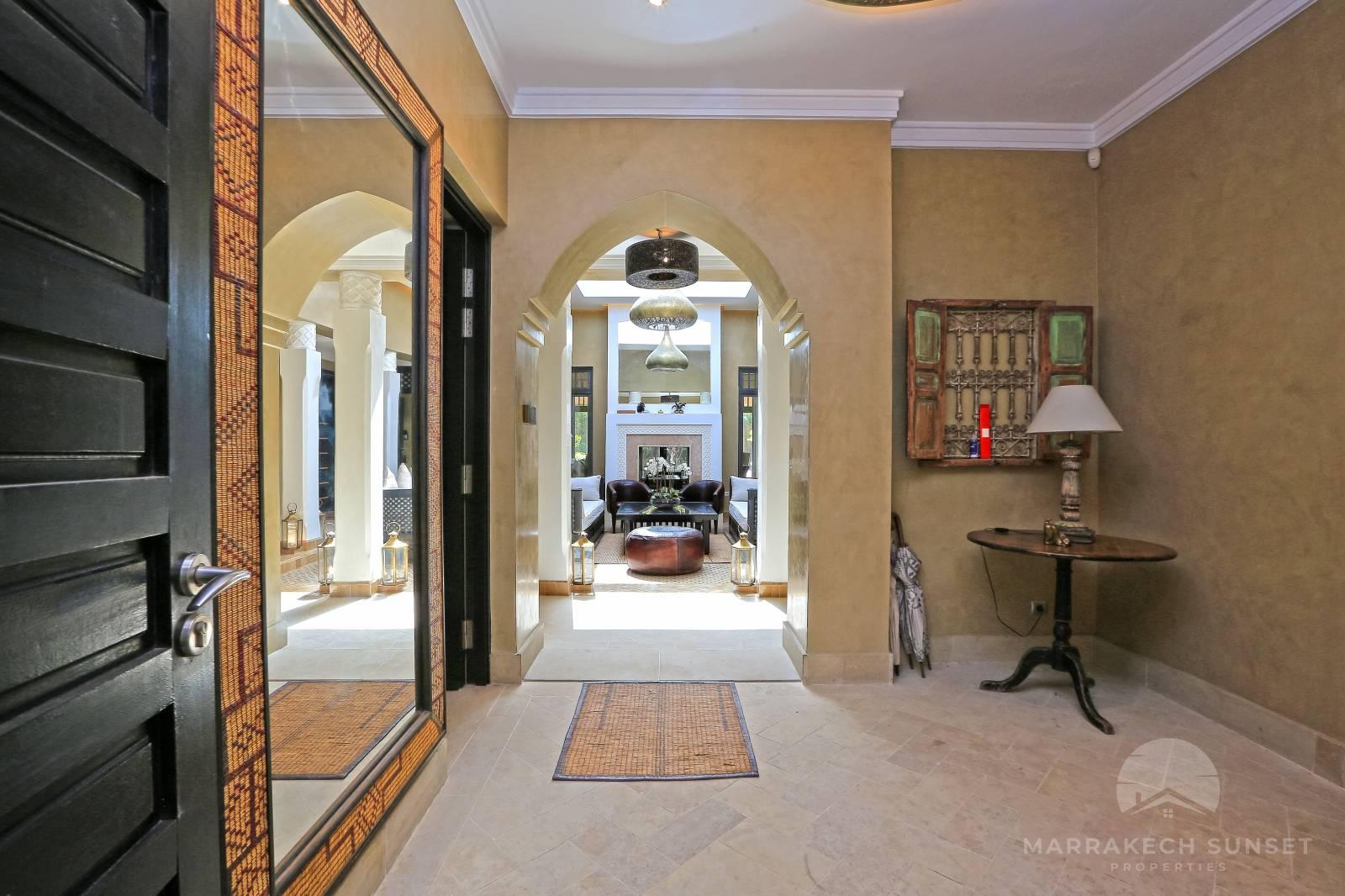 Élégante villa de style Riad de 3 chambres à louer