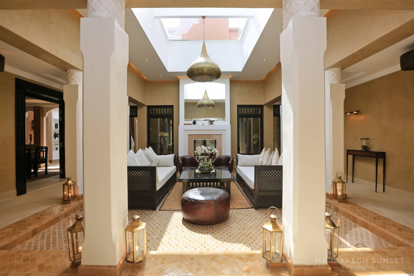Élégante villa de style Riad de 3 chambres à louer