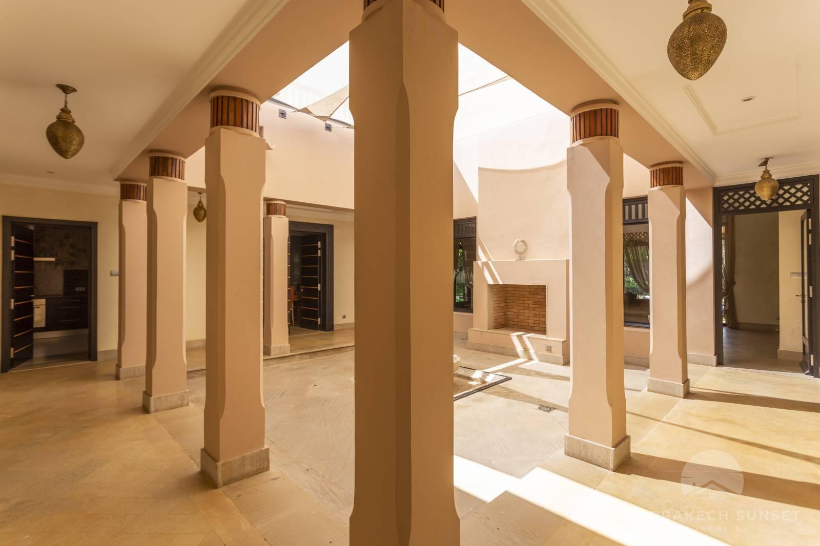 Villa de luxe unique et moderne de 02 chambres à vendre à Marrakech dans un complexe résidentiel