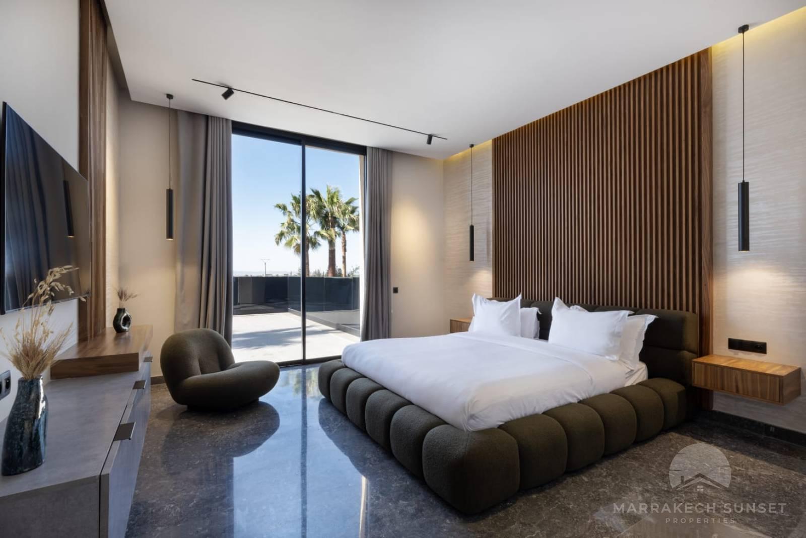  Modern 4-Bedroom Villa: Luxury Living in Marrakech's Prestigious Residence