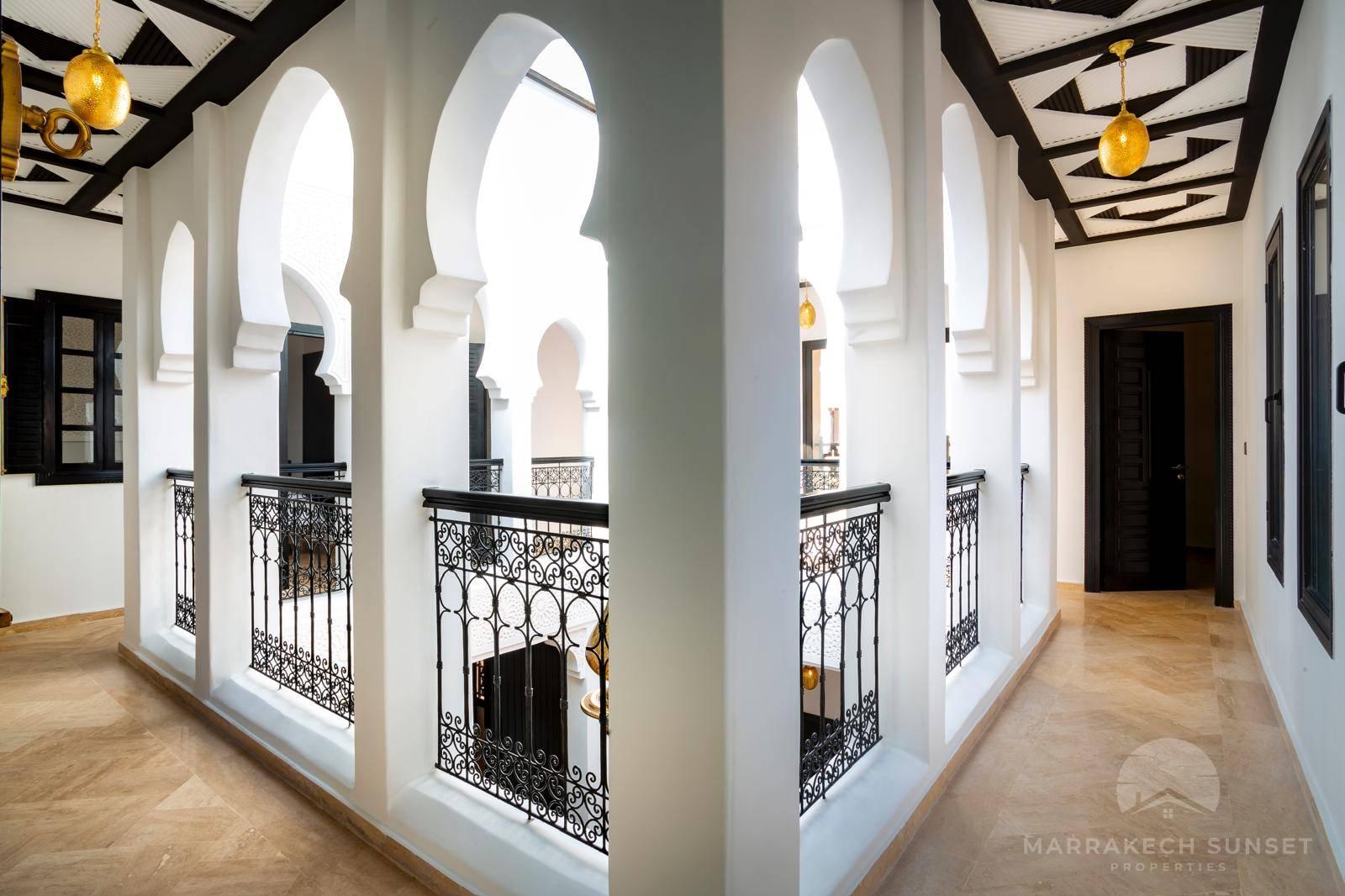 Charming Renovated Riad-Style Villa in Secure Residence marrakech