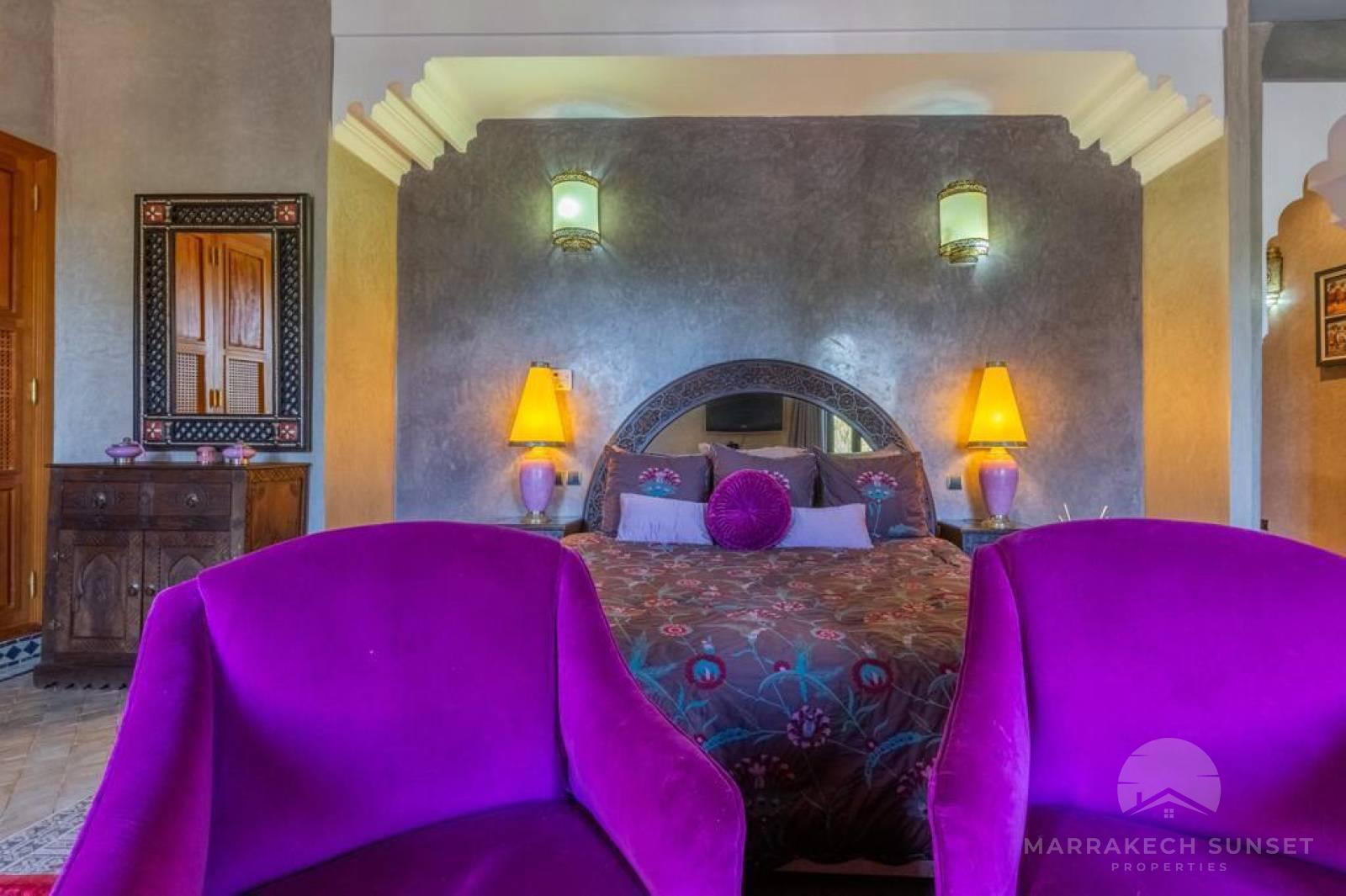 Luxury 7-bedroom villa for rent with amazing views Marrakech
