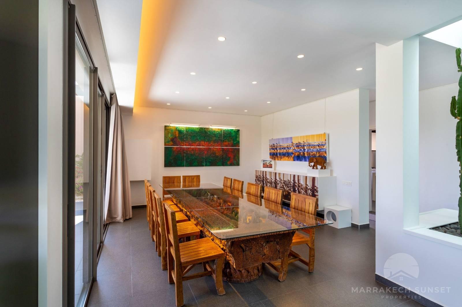 Luxury villa for rent with a panoramic views of Atlas Mountains  Marrakech