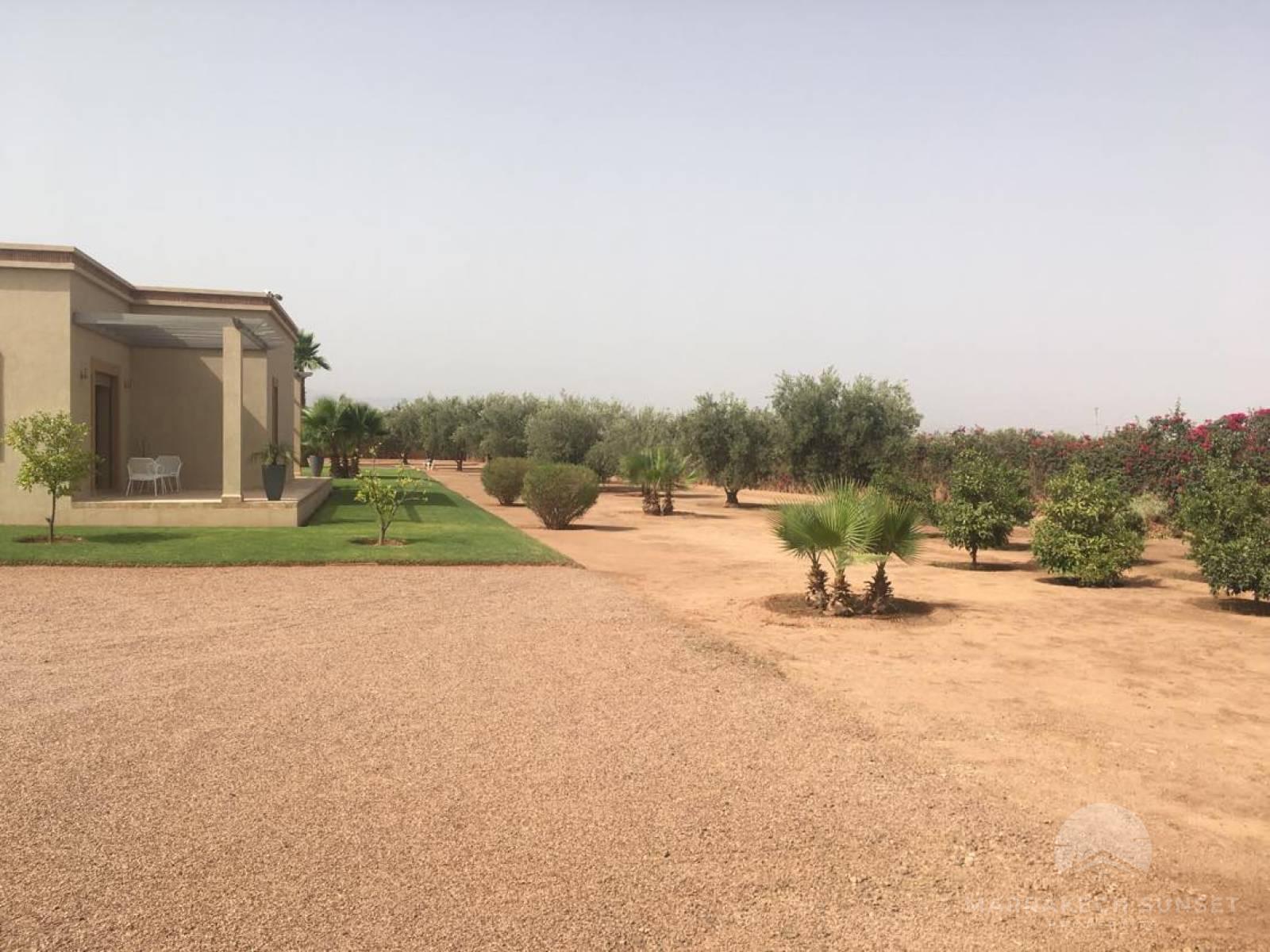 beautiful villa for sale with a panoramic views of atlas marrakech