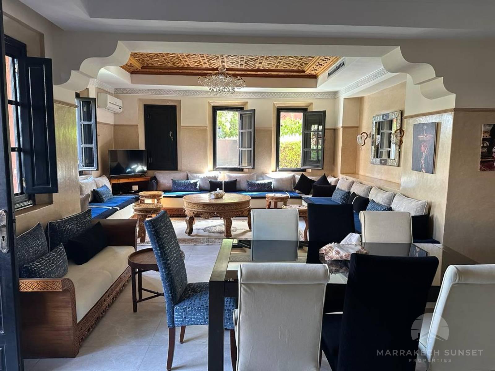 villa for sale in Marrakech Palmeraie