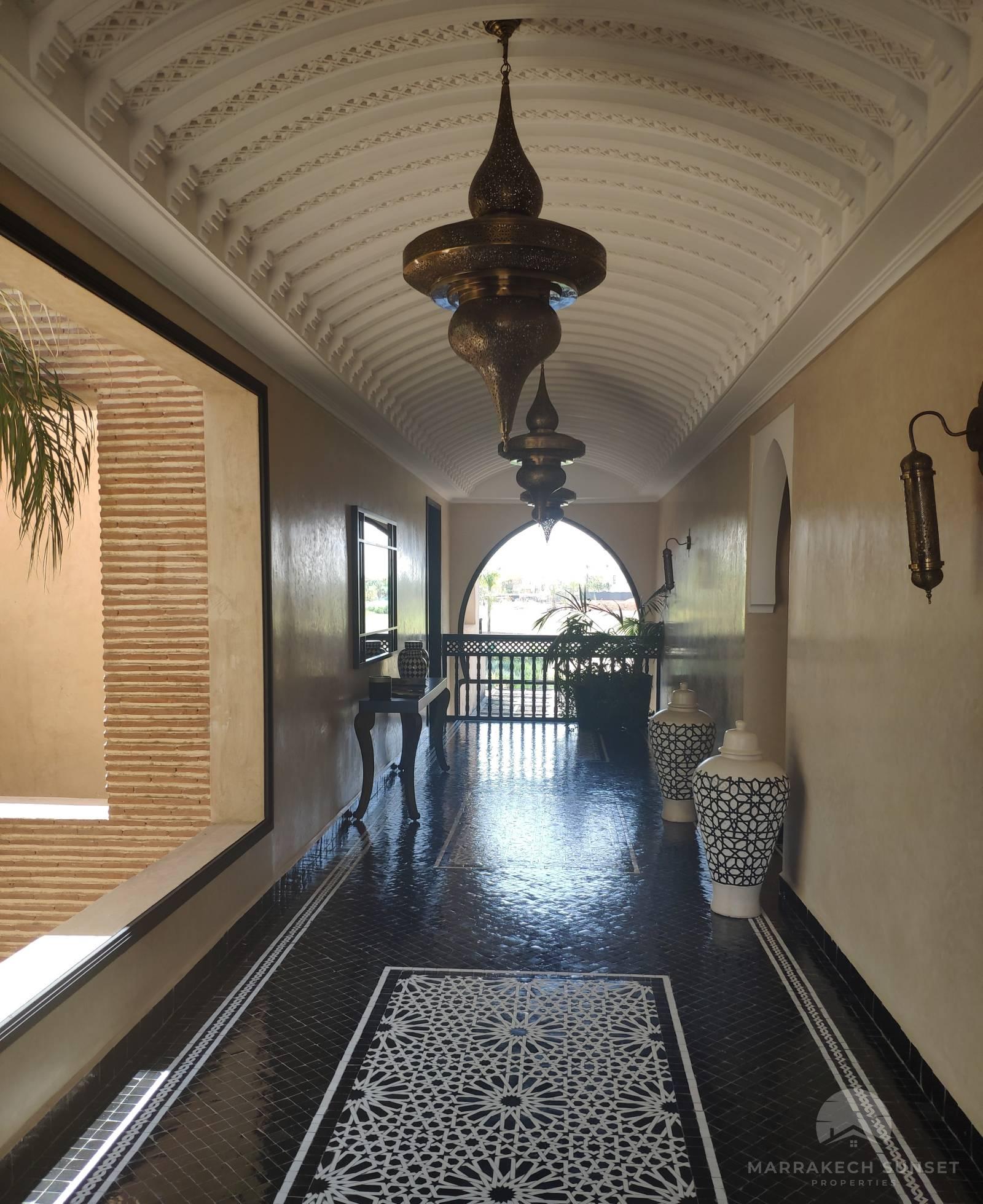 Luxury villa with amazing views for rent Frontline Golf in Marrakech