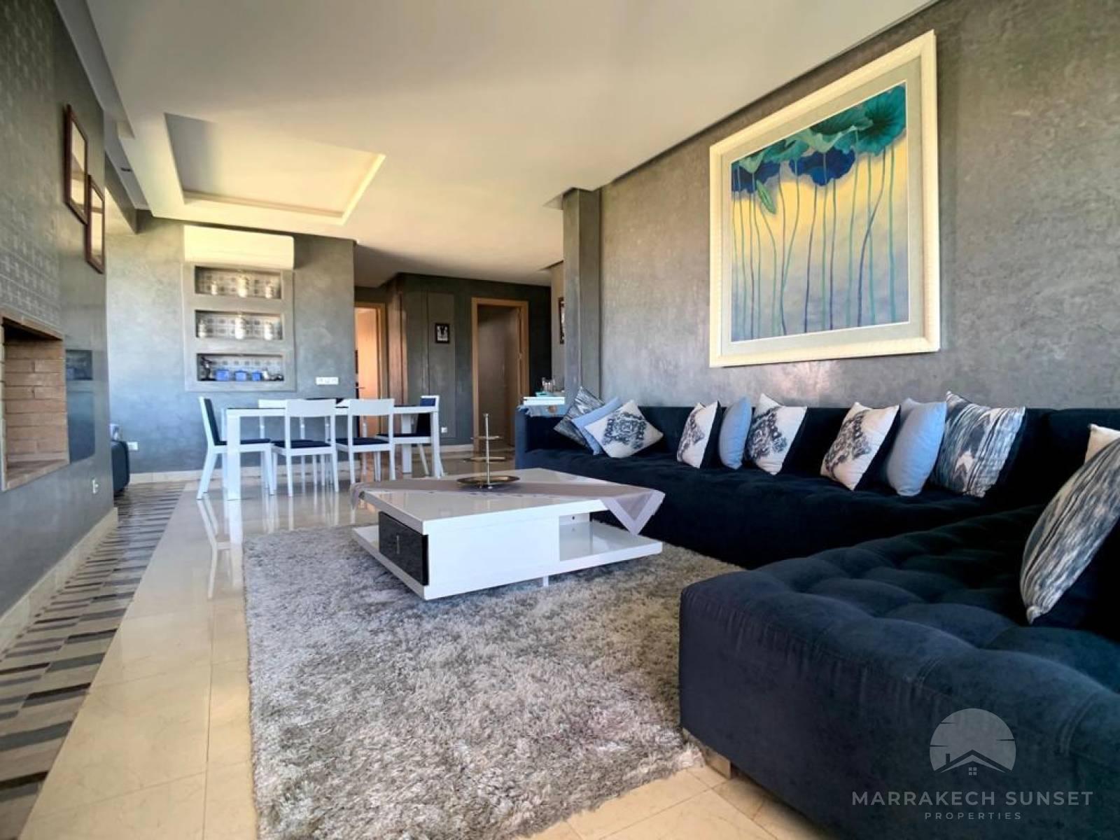 appartement a vendre de 2 chambres a Prestigia Marrakech