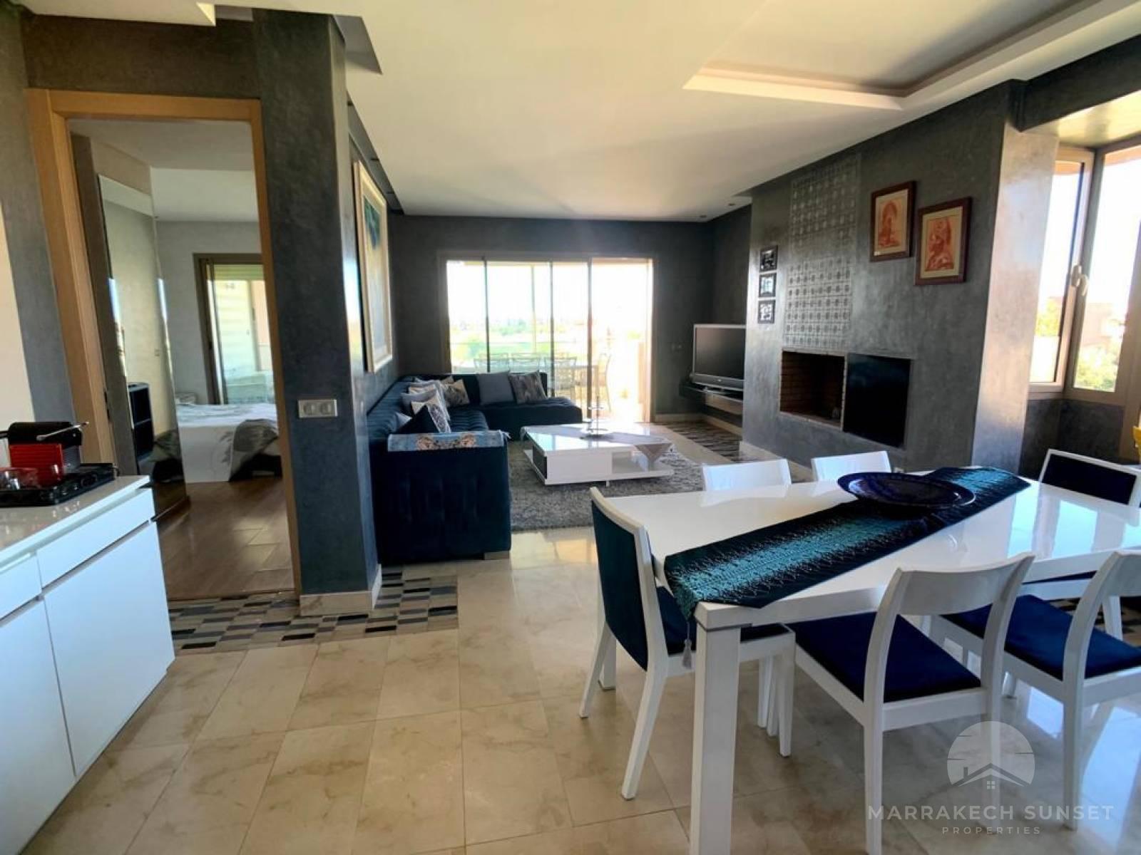appartement a vendre de 2 chambres a Prestigia Marrakech