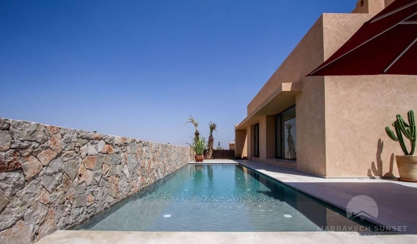 Villa avec piscine à louer à Amelkis golf club Marrakech