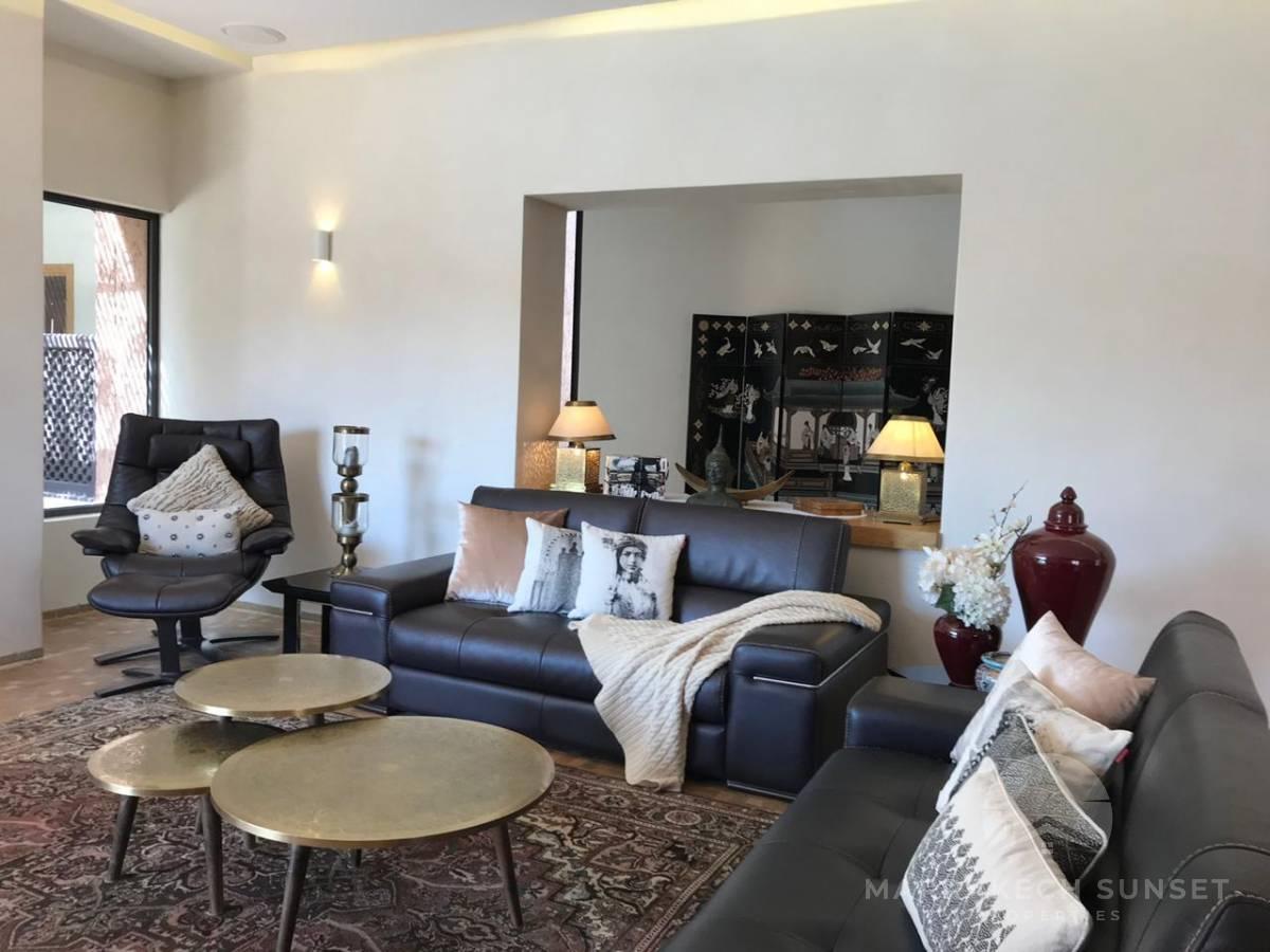 Villa de luxe à vendre dans le prestigieux complexe résidentiel et de golf Fairmont Royal Palm à Marrakech
