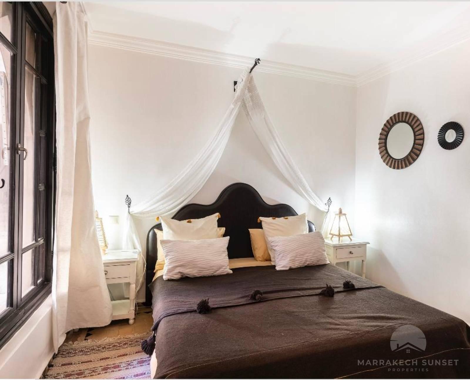  Luxury Guesthouse Riad for Sale in the Heart of Marrakech Medina