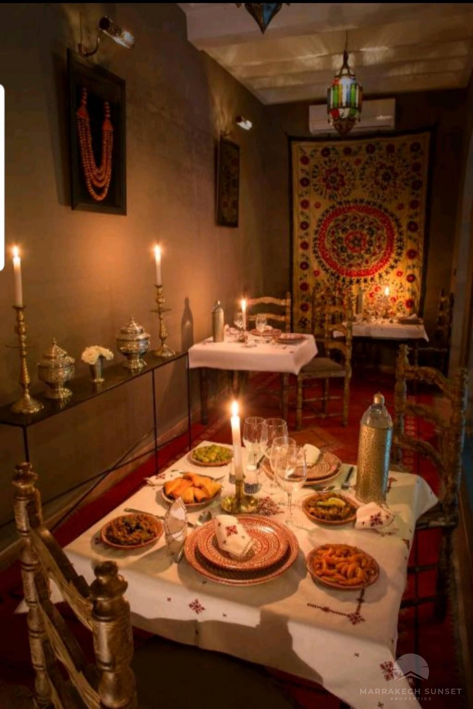 Authentic 9 bedroom Riad with prime location for sale in Marrakech