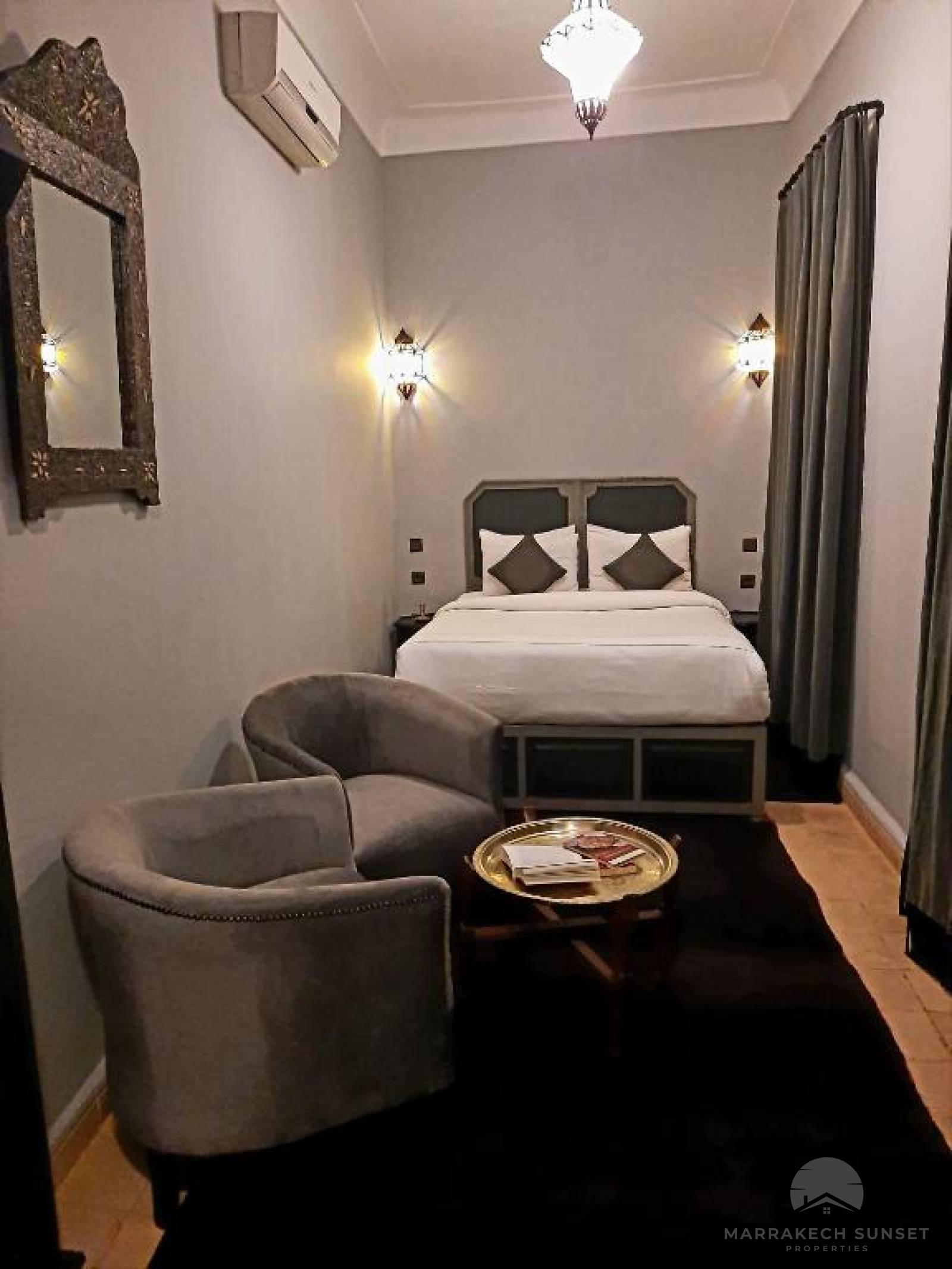 Authentic 9 bedroom Riad with prime location for sale in Marrakech