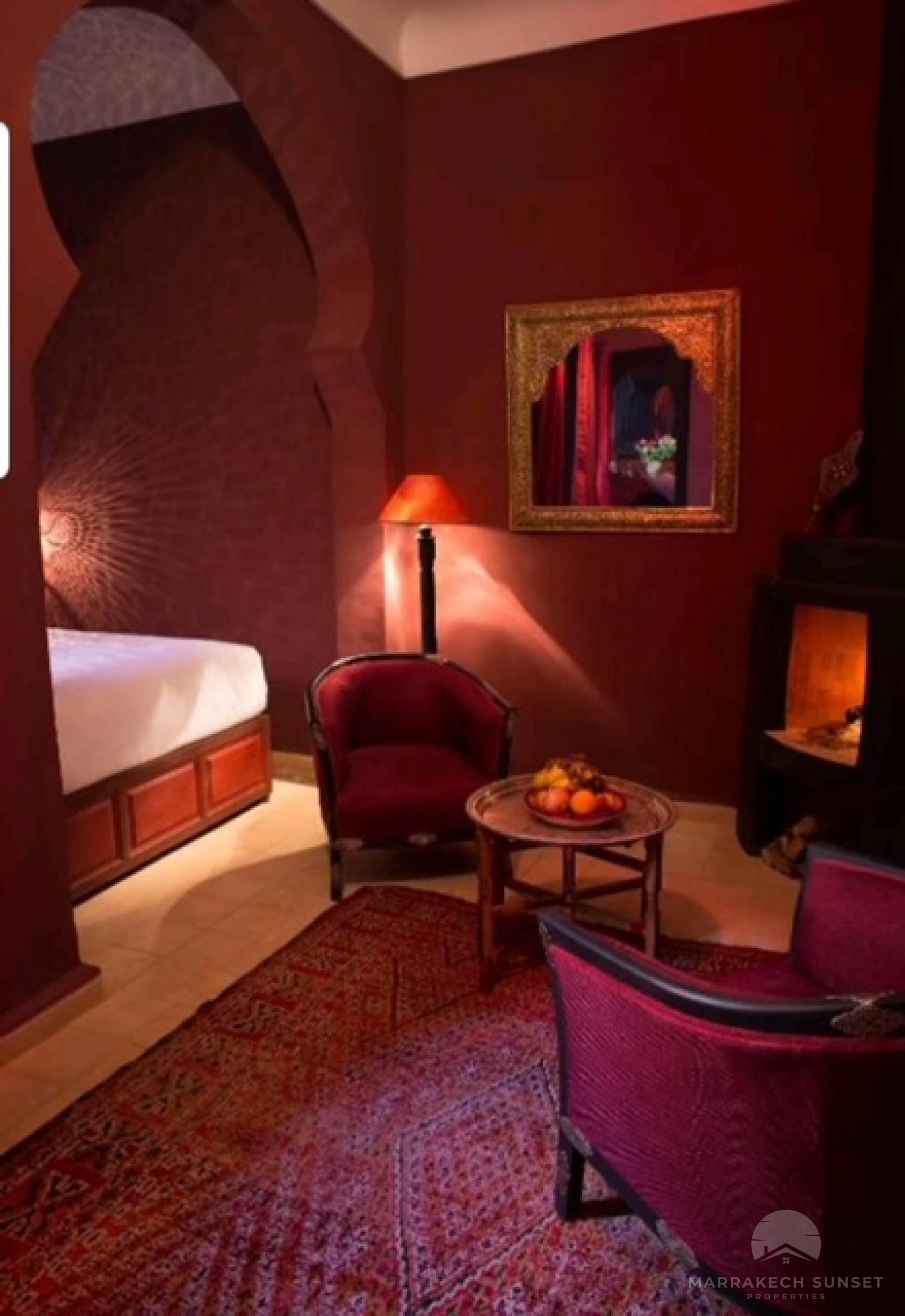 Authentic 9 bedroom Riad with prime location for sale in Marrakech