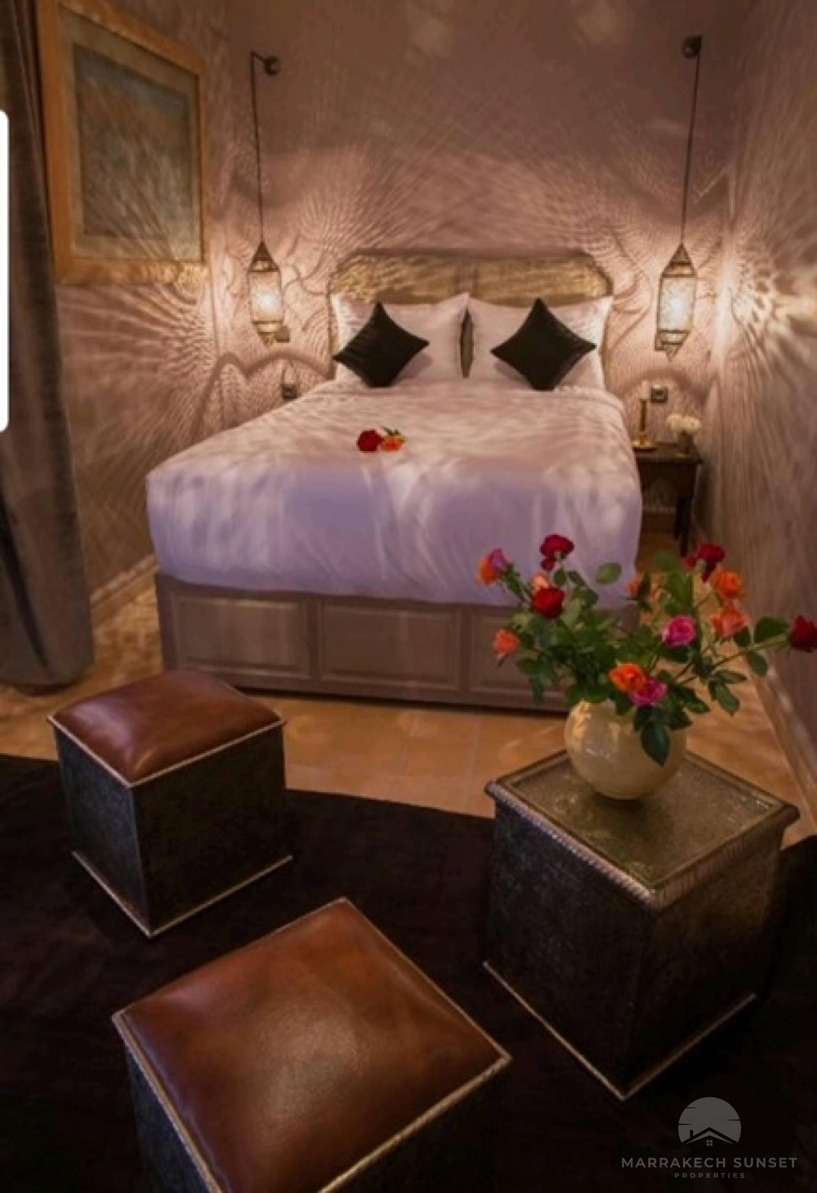 Authentic 9 bedroom Riad with prime location for sale in Marrakech