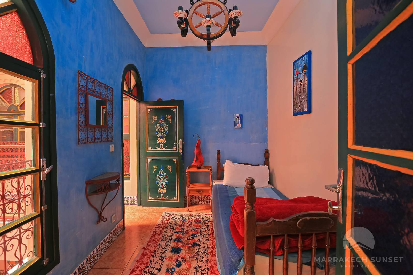 An exceptional 6 bedroom Marrakech riad for sale near Jemaa el fna square
