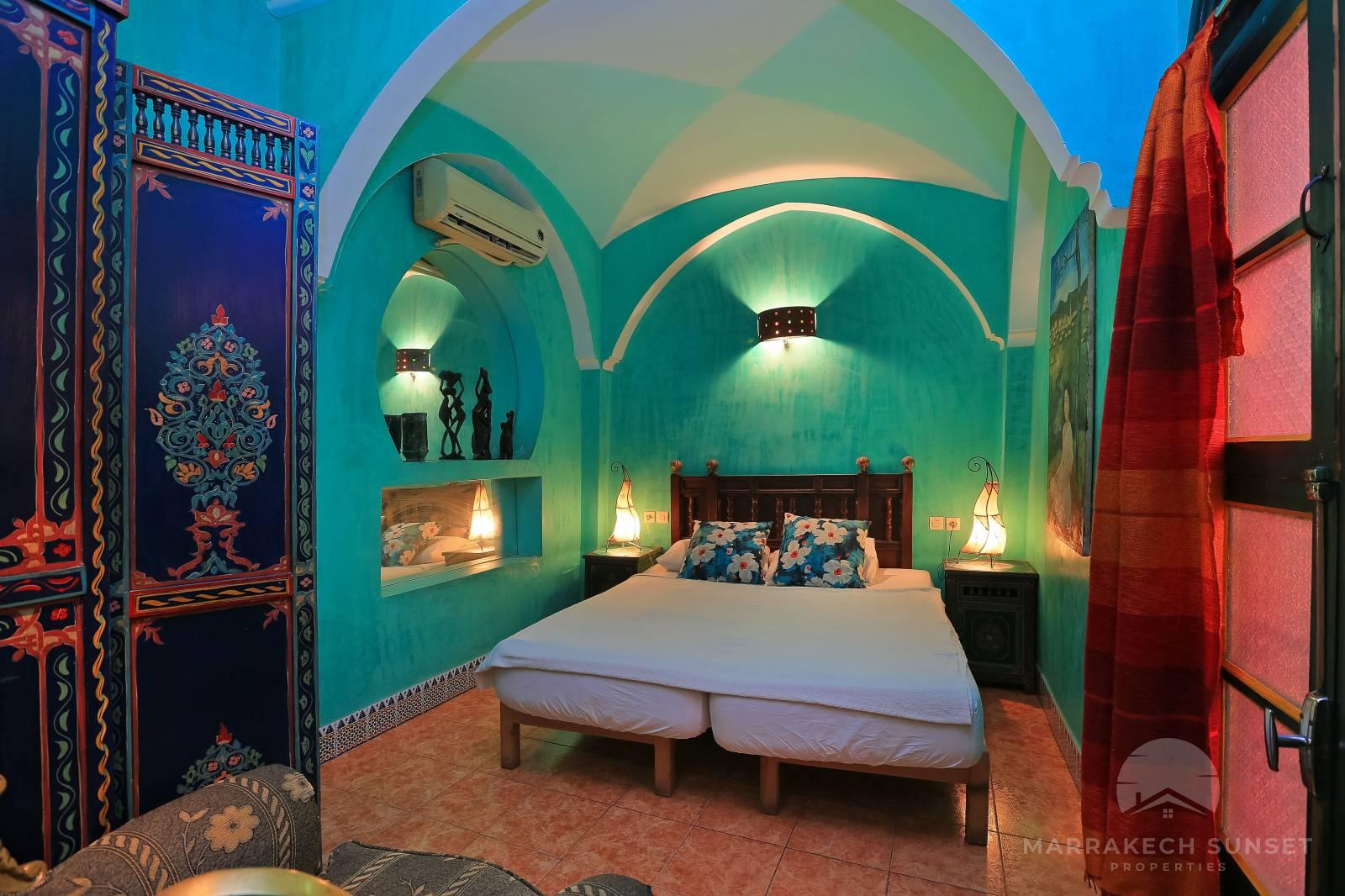 An exceptional 6 bedroom Marrakech riad for sale near Jemaa el fna square