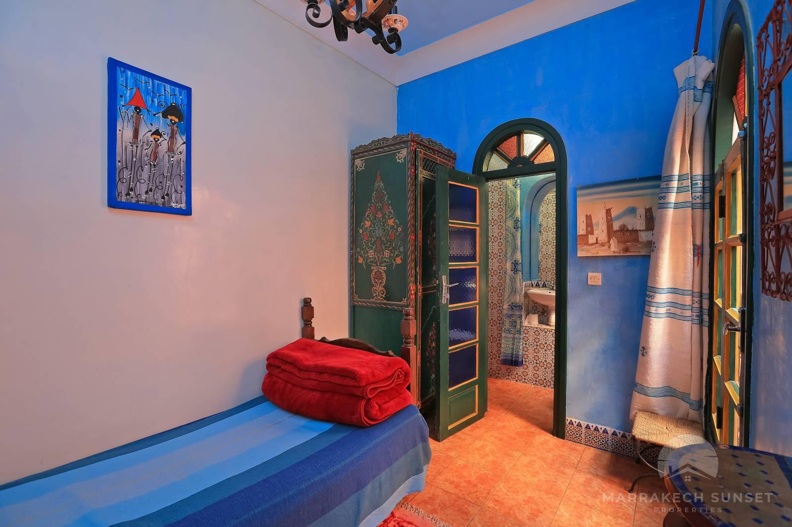 An exceptional 6 bedroom Marrakech riad for sale near Jemaa el fna square