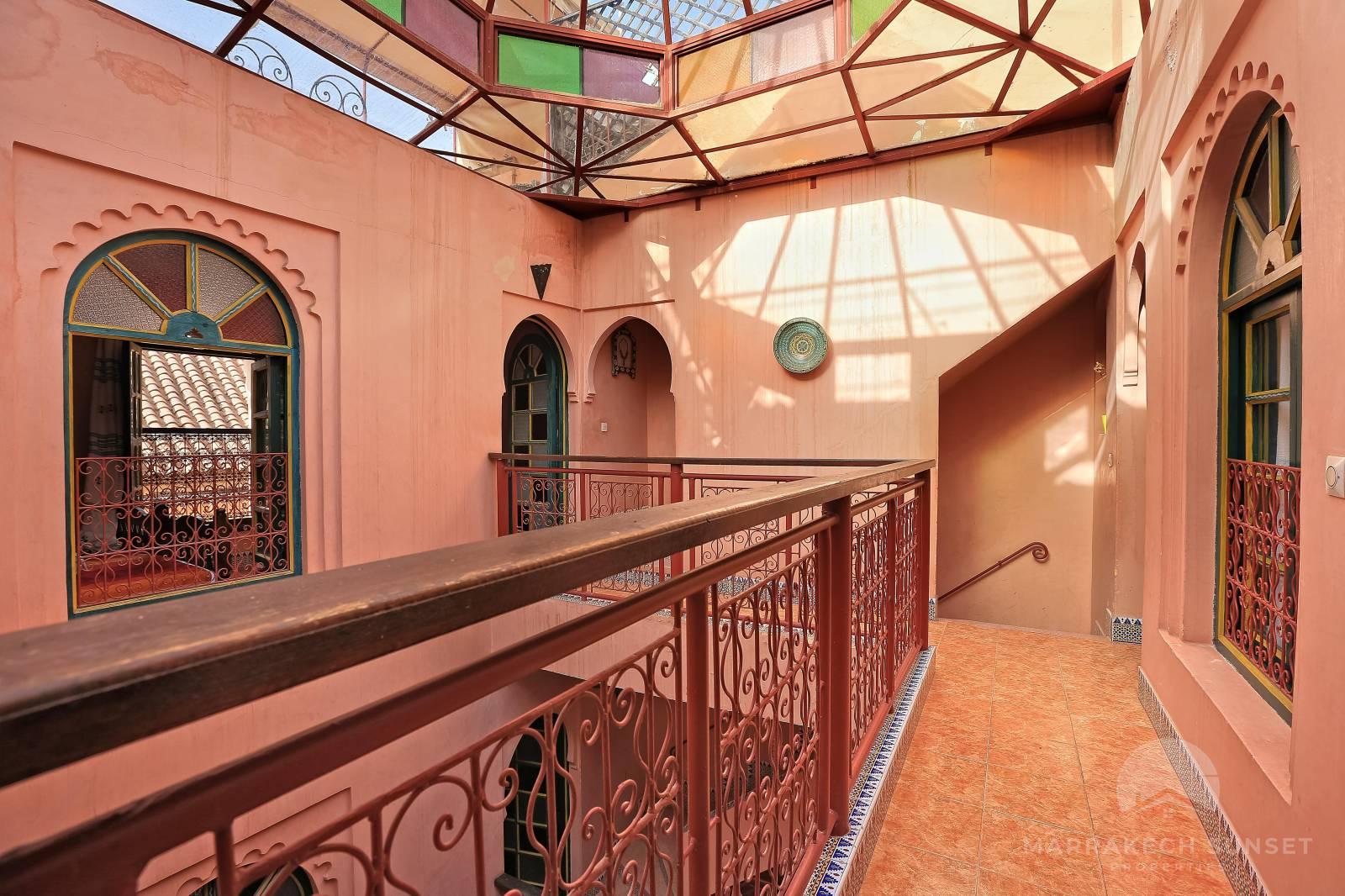 An exceptional 6 bedroom Marrakech riad for sale near Jemaa el fna square